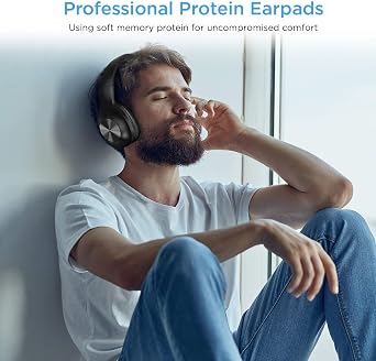 Wireless Headphones Foldable Headset Compatible with Nothing Phone (1), w Mic Hands-Free Earphones Earbuds Over Ear