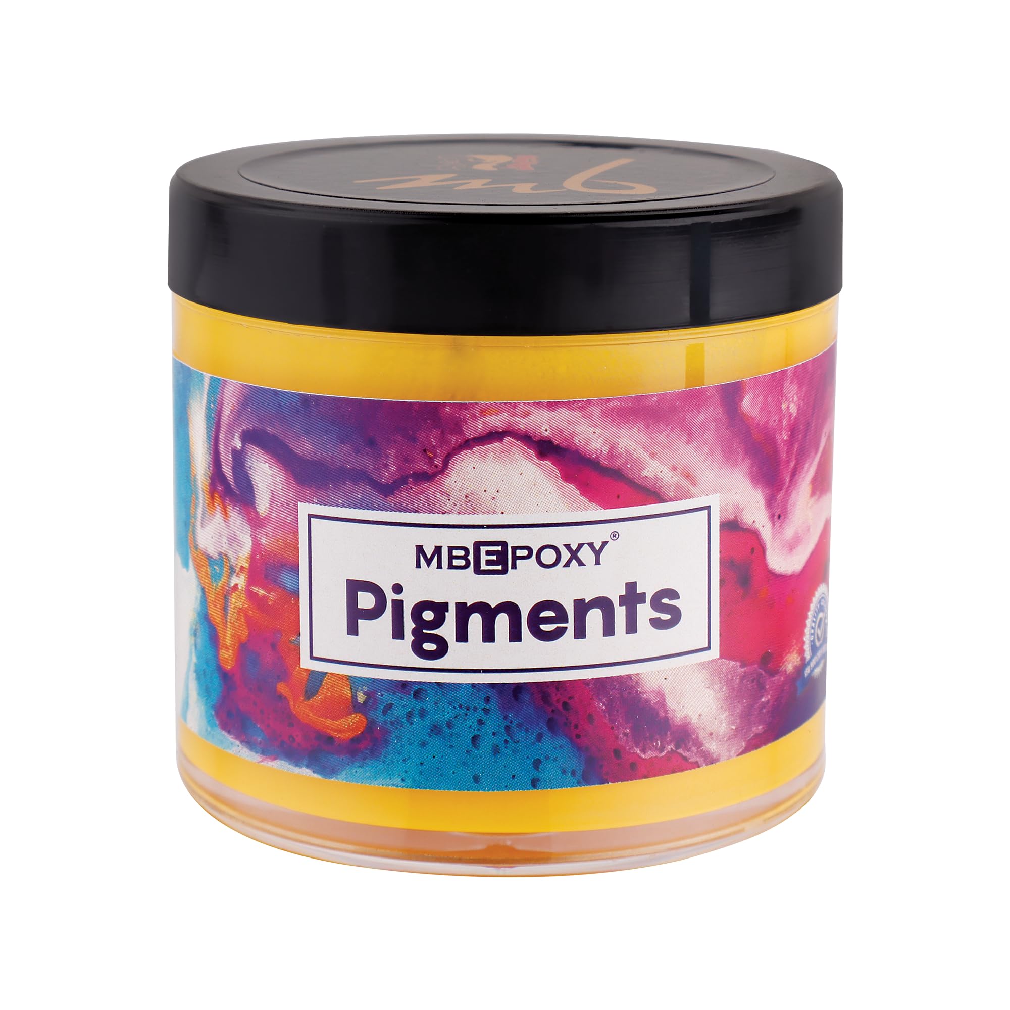 Epoxy-Based Opaque Pigment Lemon Yellow 100g - Pack of 1, Glossy | Non Toxic, Ideal for Resin Art, Countertops, Coasters, Geodes, Jewelry-image-46