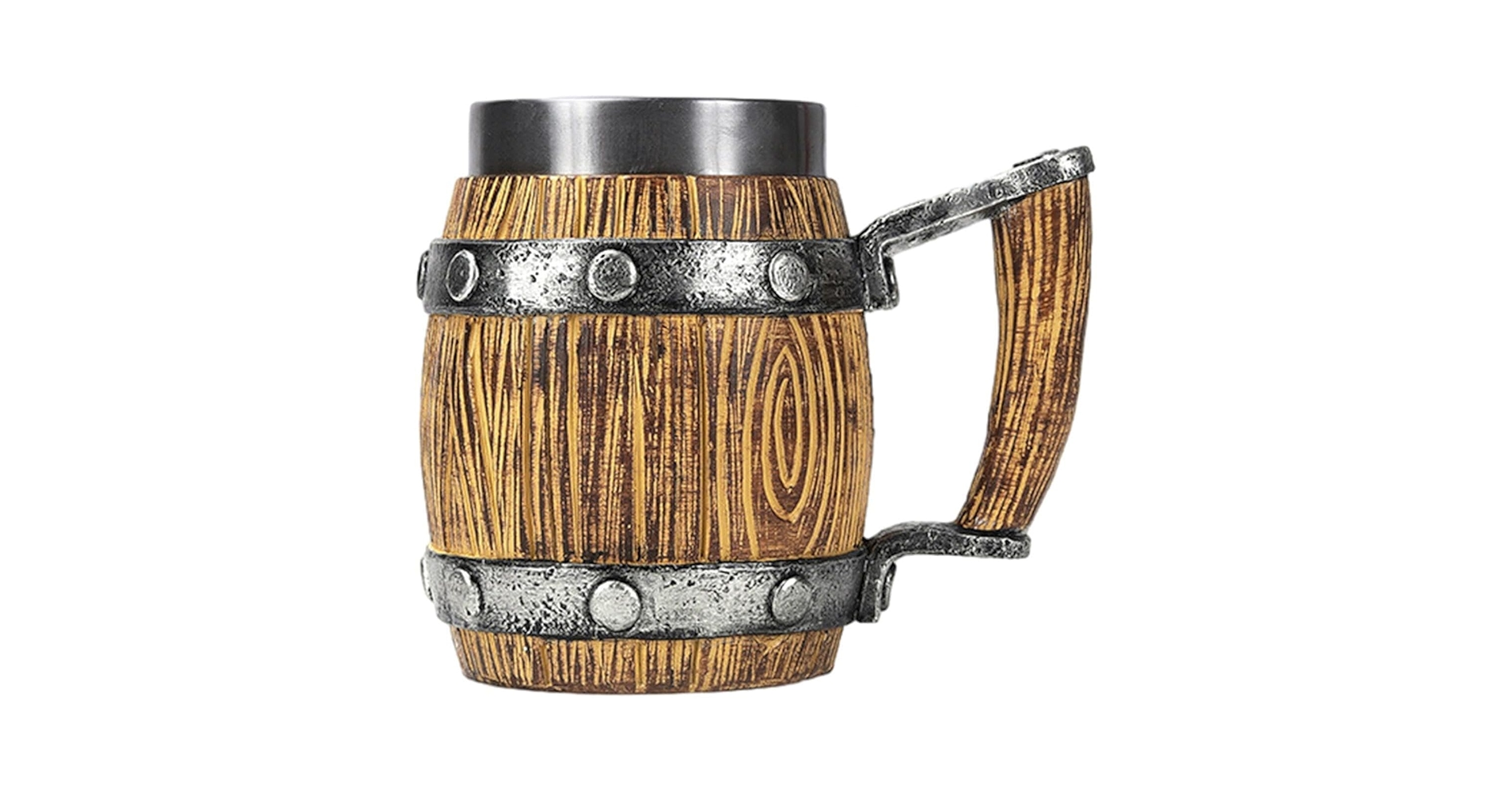 Amazon.co.jp: 樽型 ジョッキ ビールジョッキ マグカップ 600ML ビア