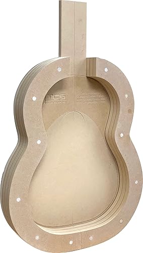 Miniatura 1 de Custom Precision CNC Milled Classical Guitar Solera & Side Mold Workboard