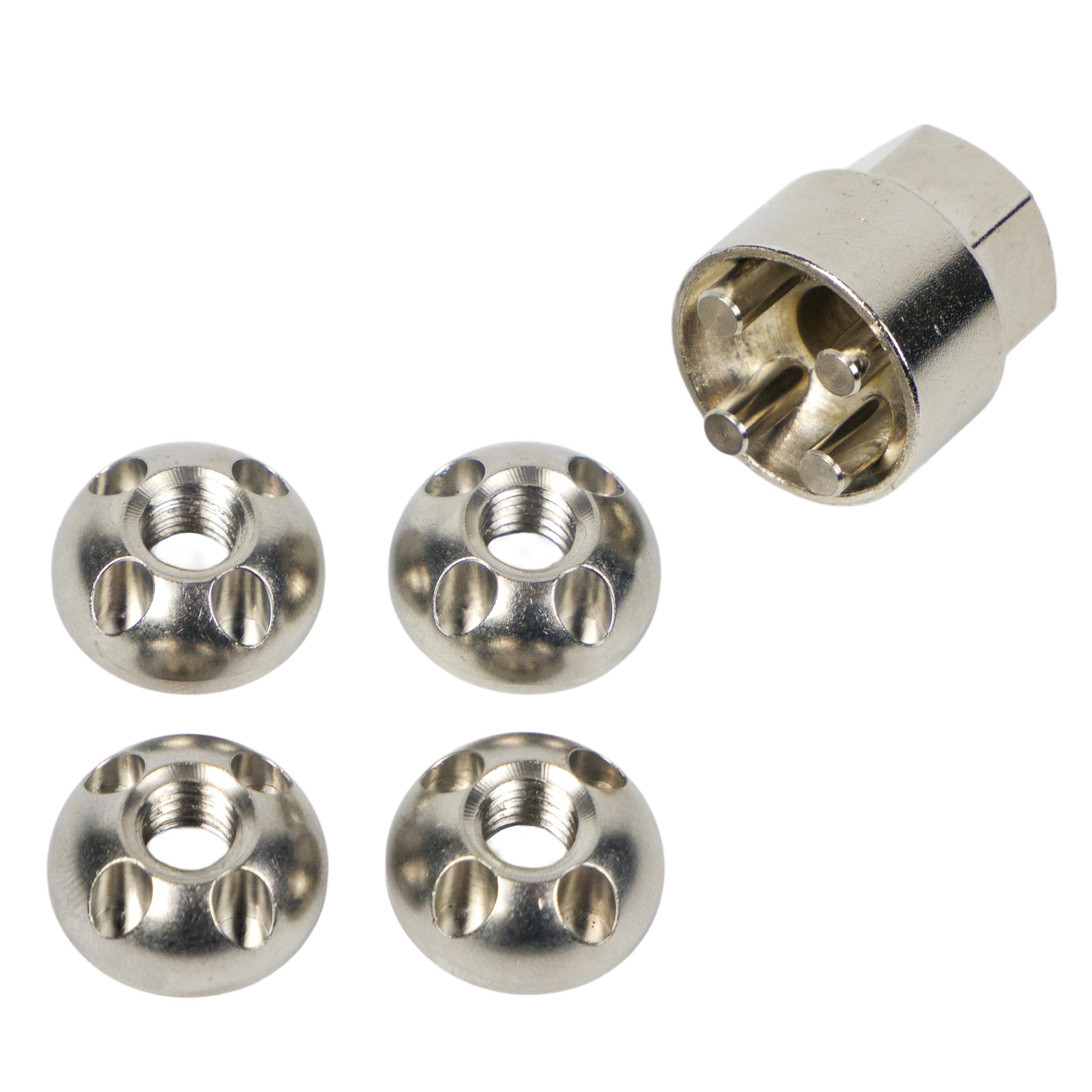 Anti Theft Security Screw Lock Nuts for Roof Box Tent Roof Boxes, Bike Rack Camping Awning & more, M8