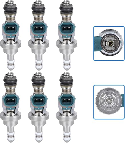 Miniatura 2 de SCITOO 6 inyectores de combustible de 1 orificio para Lexus GS300 para 2006, para Lexus IS250 para 2006 2007 2008 2009 2010 2011 2012 2013 2014