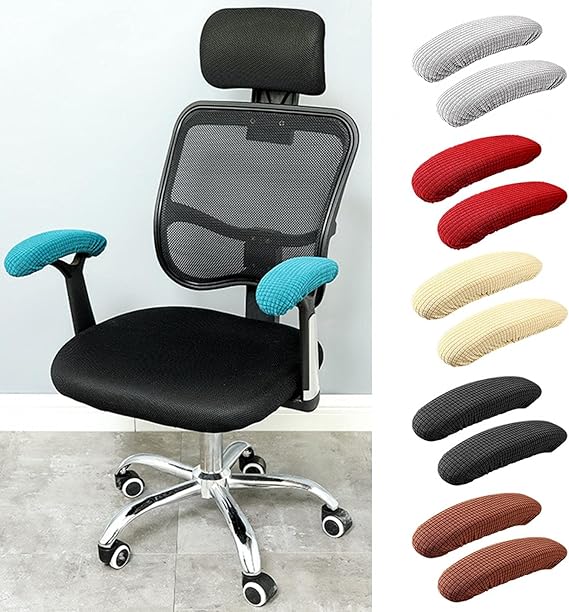 GEZICHTA Chair Arm Pad Covers Overs,Elasticity Office