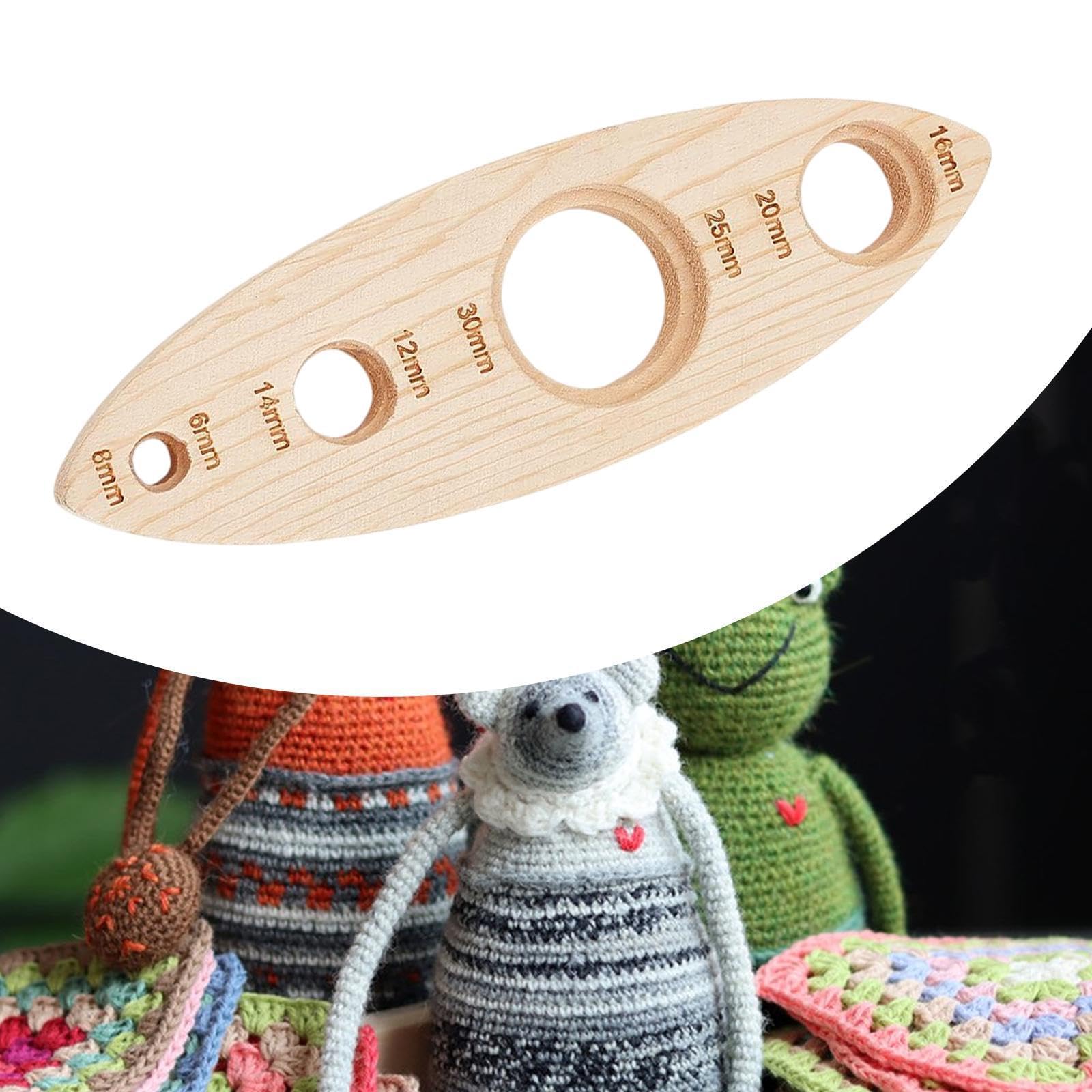 Nishiyuenyi Auxiliary Tool for Safe Eyes Washers,Craft Eyes Hand Tool,Lightweight Safe Eyes Insertion Tool Measuring Tool for Fixing