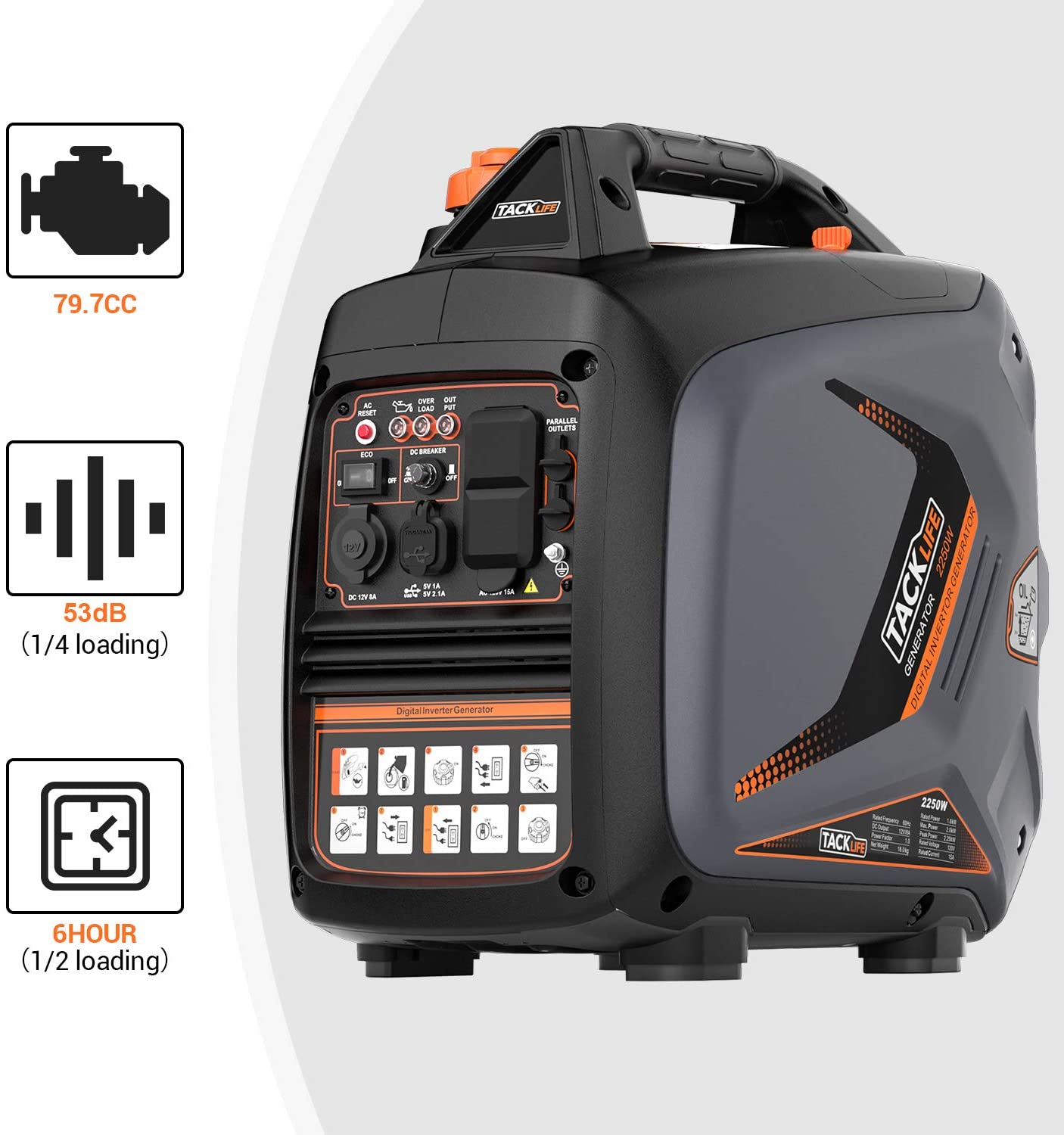 Watch TACKLIFE Portable Inverter Generator on Amazon Live