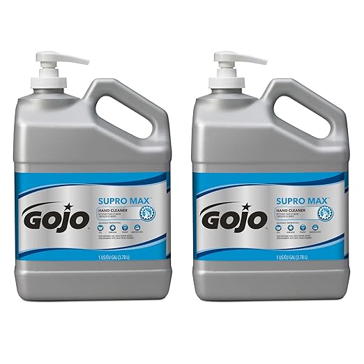 GOJO 097902 Supro Max Hand Cleaner, 1 gal, Heavy Duty (Pack of 2