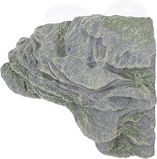 HEALEEP Tartaruga Ilha Flutuante Mesa De Secagem Ventosas Habitat De Tartaruga Acessórios De Tartaruga Para Tanque Réptil Plataforma De Frade Tartaruga Doca Tartaruga Frade Tartaruga