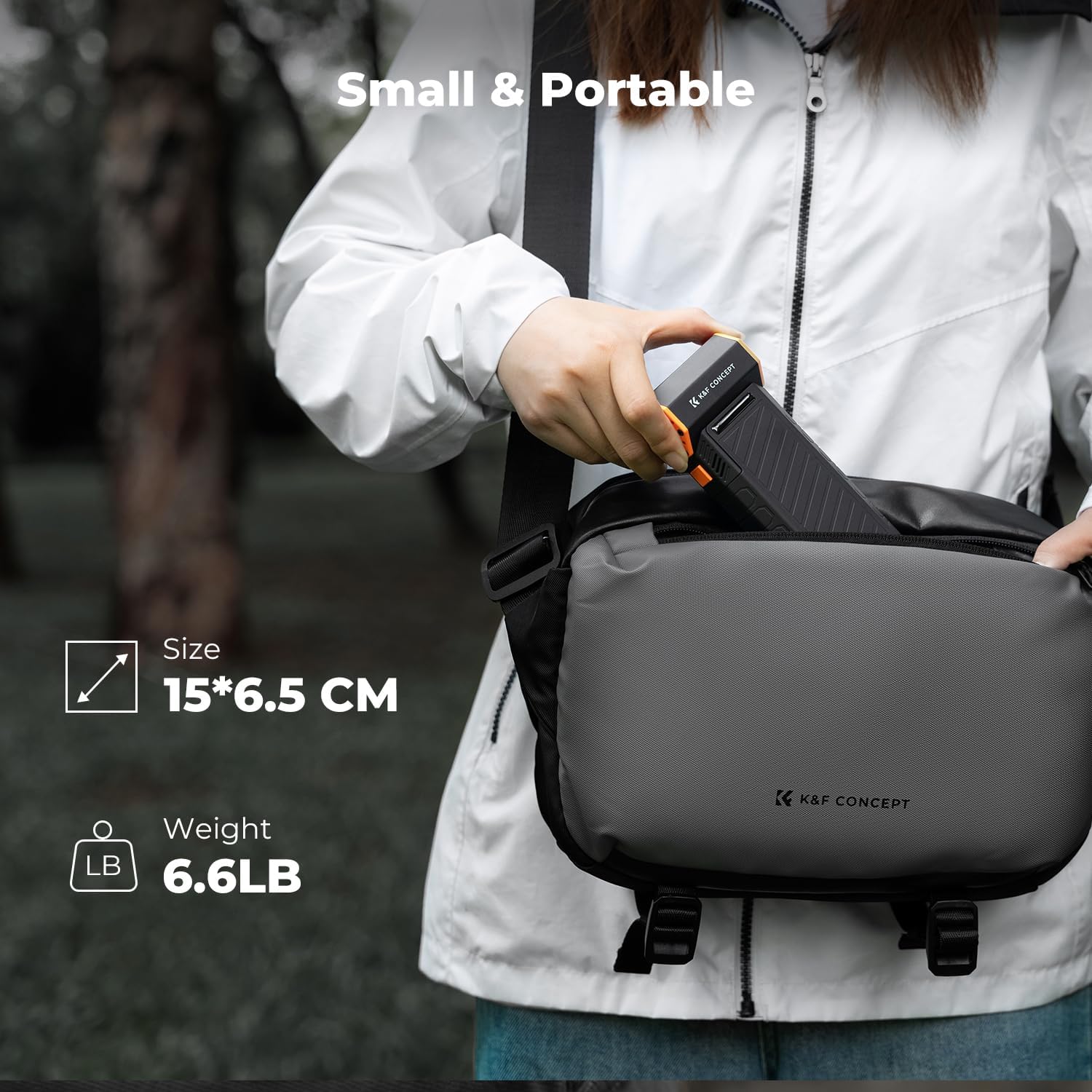 K&F CONCEPT 2025NEW Magnetic Compressed Air Duster, Electric Air Duster|300000RPM|3 Gear Adjustable|Super Wind Power|Rechargeable Brushless Motor|for Computer, Keyboard, Car, Home,Outdoor Cleaning - Image 7