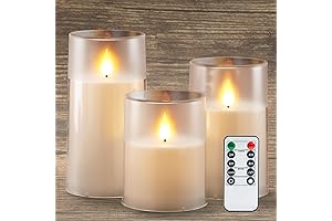 Homemory Flameless Candles: Illuminate Your Space with Dancing Light