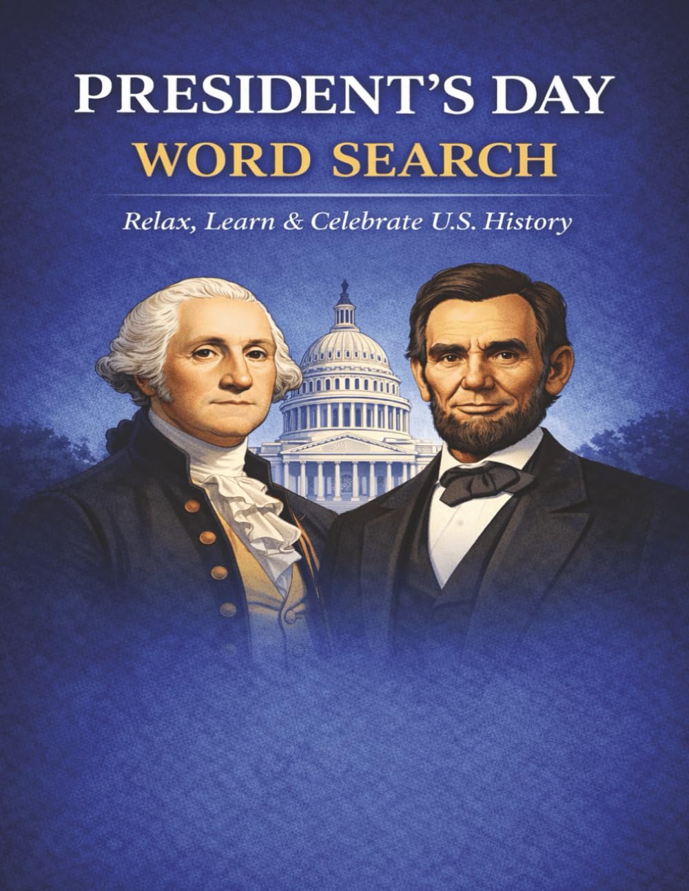 President's Day Word Search: Relax, Learn, & Celebrate U.S. History
