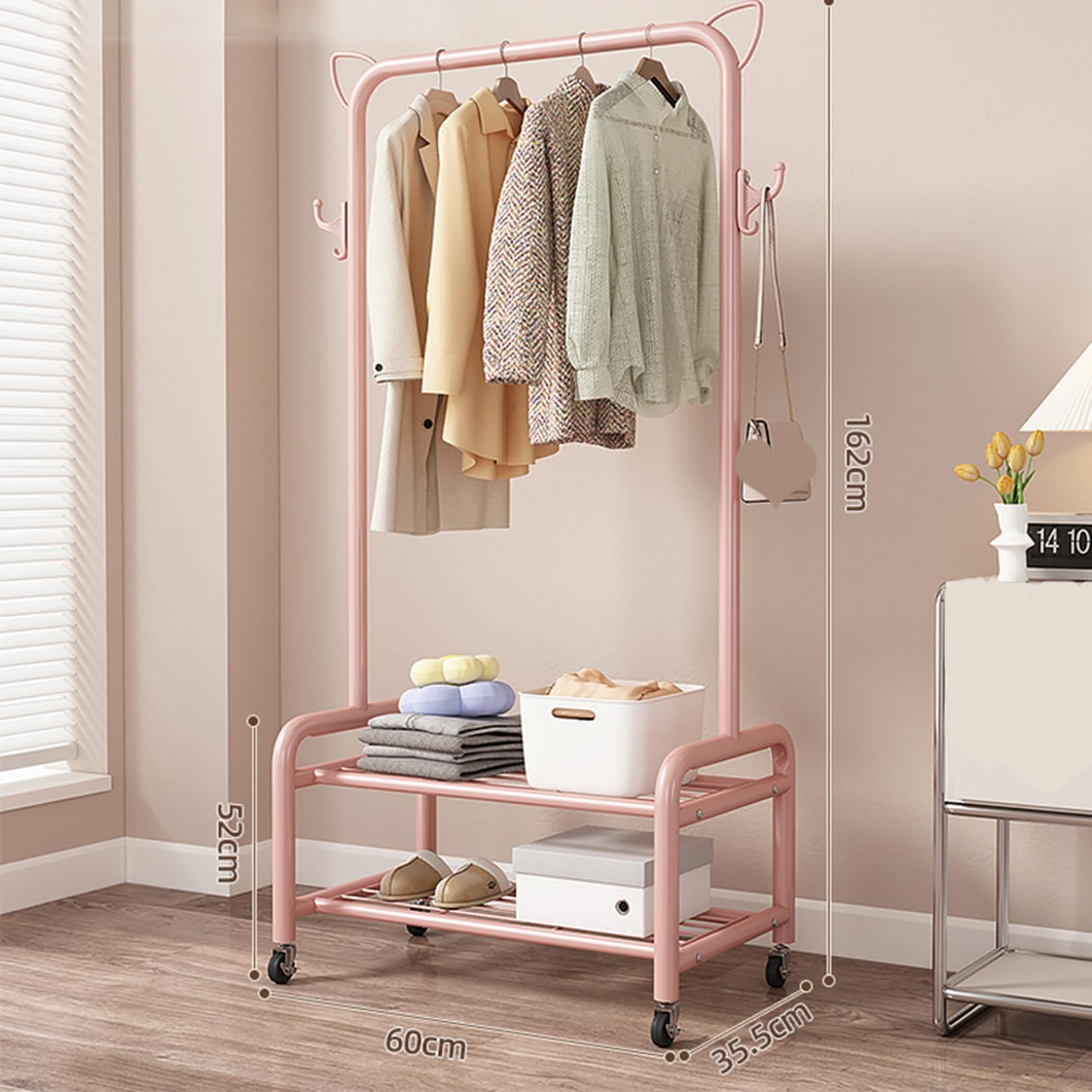 Amazon｜[SDS] ハンガーラック60cm80cm おしゃれ 60*35.5*162 コート