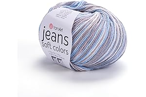 YarnArt Jeans Cozy Soft Variegated Knit Yarn