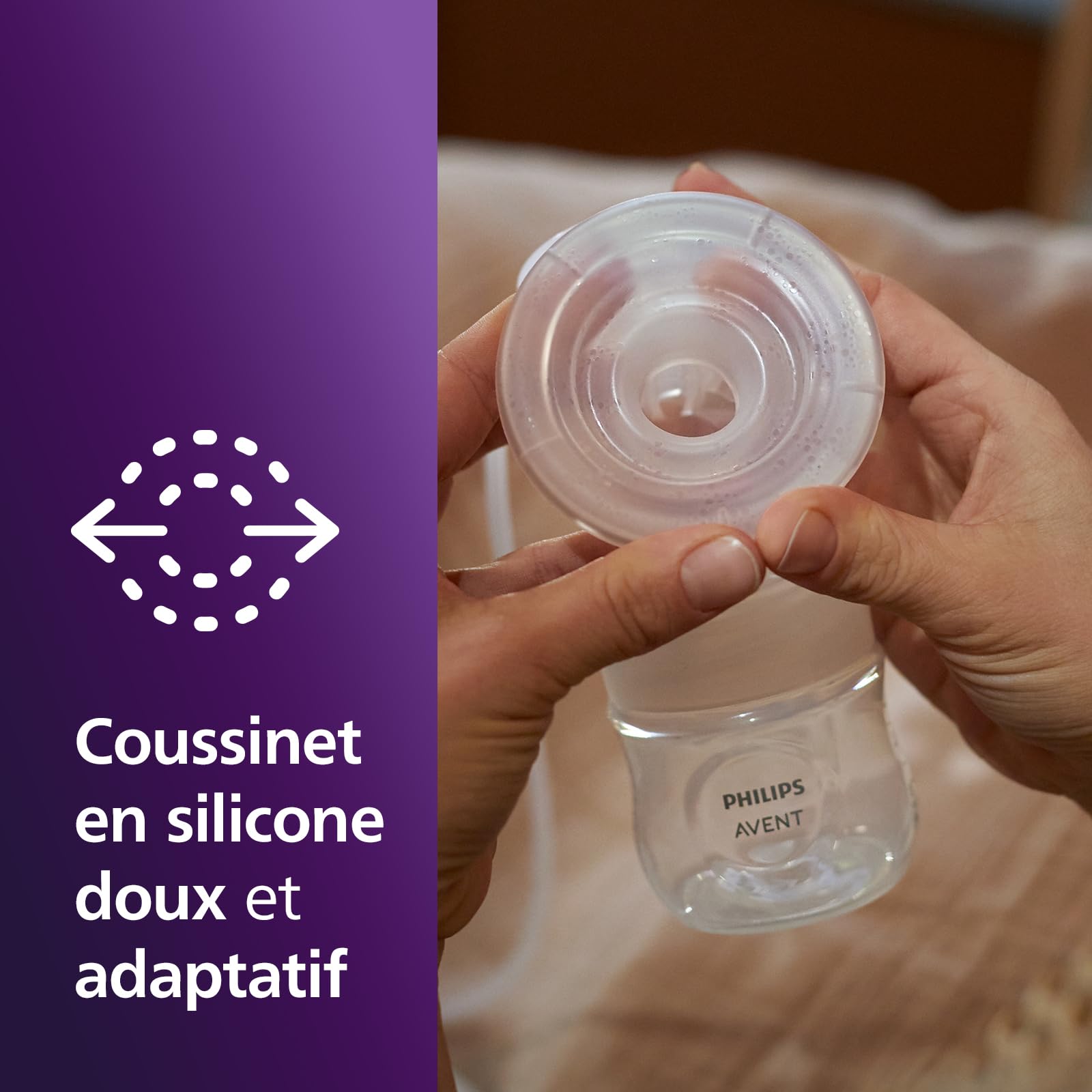 Philips Avent Tire-lait électrique SCF396/31 silencieux rechargeable trousse transport