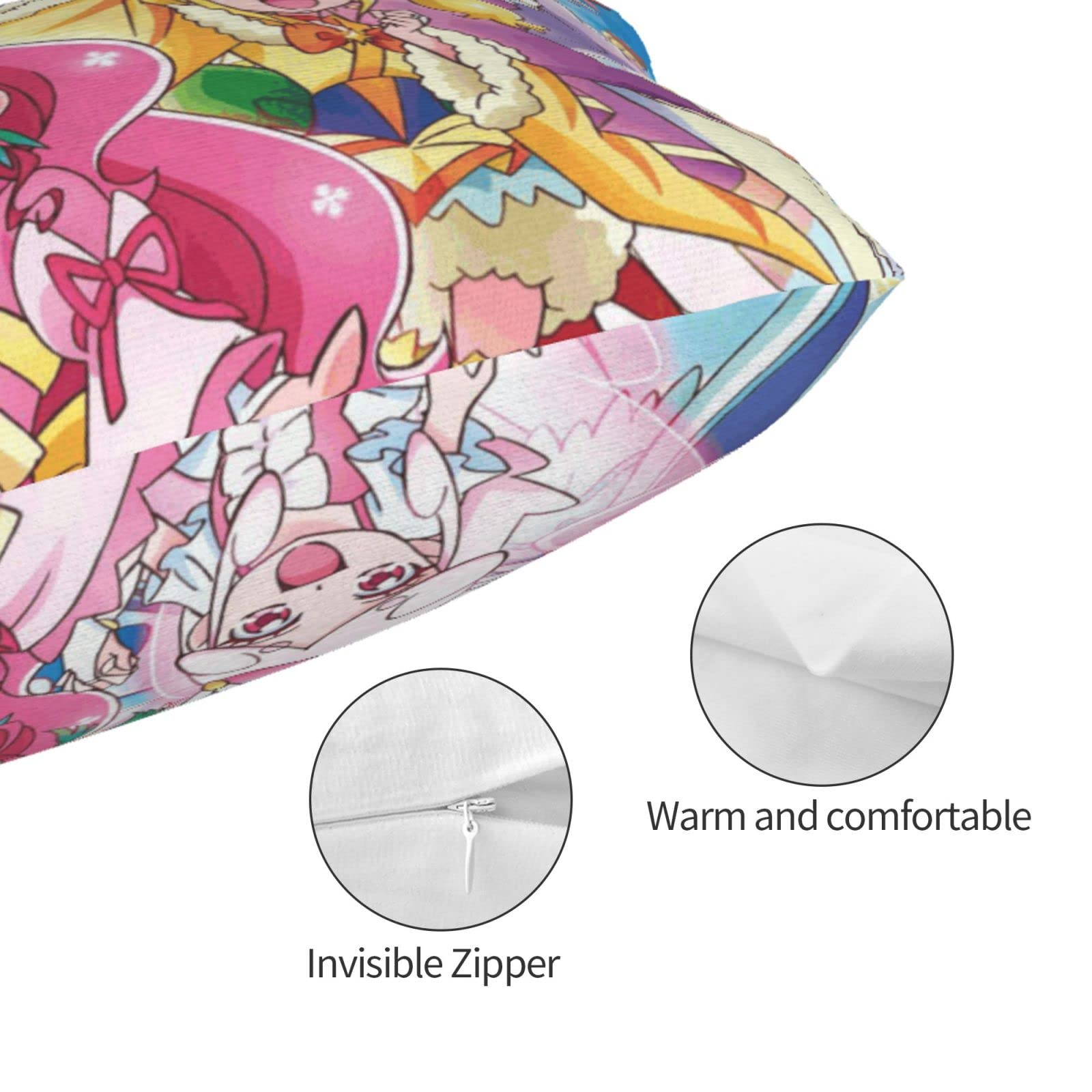 プリキュア　まくらカバー Amazon｜プリキュア 枕カバー まくらカバー 綿100％ 枕カバー 適度な厚