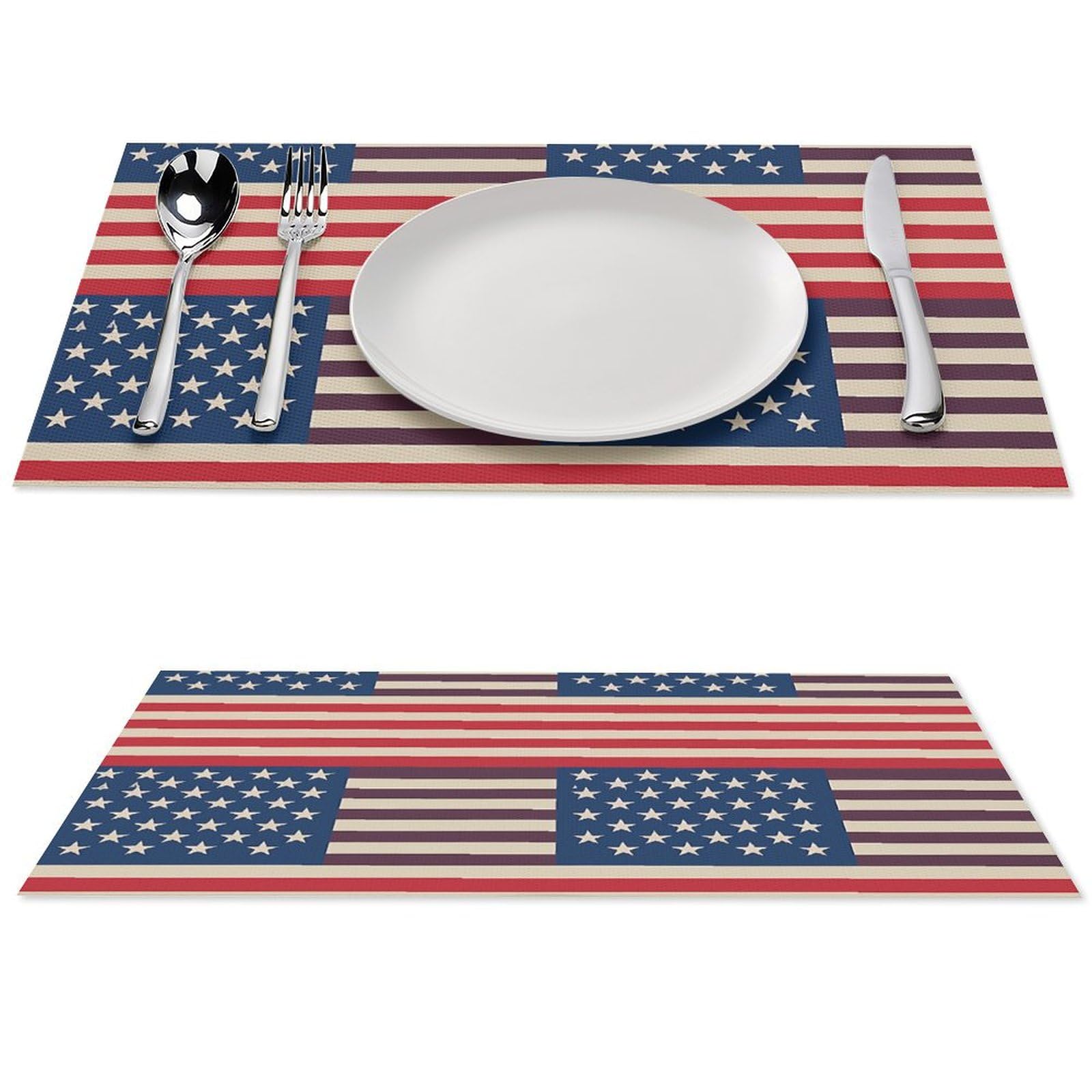 Set de table avec drapeaux pour décorer vos repas conviviaux en terrasse ou salon