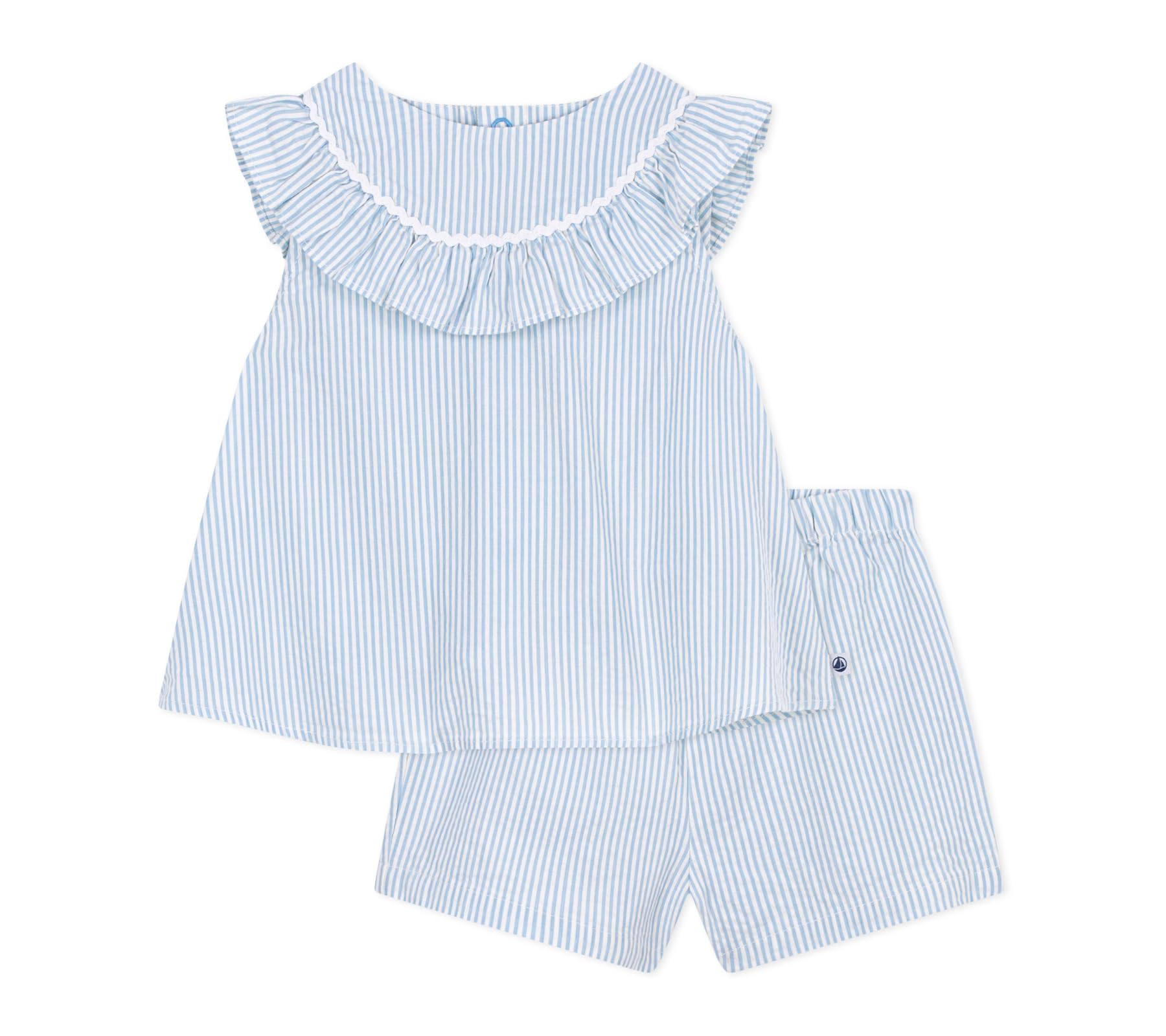 Petit Bateau Baby - Mädchen A0fxs Tag-Kleidung (2er Pack)