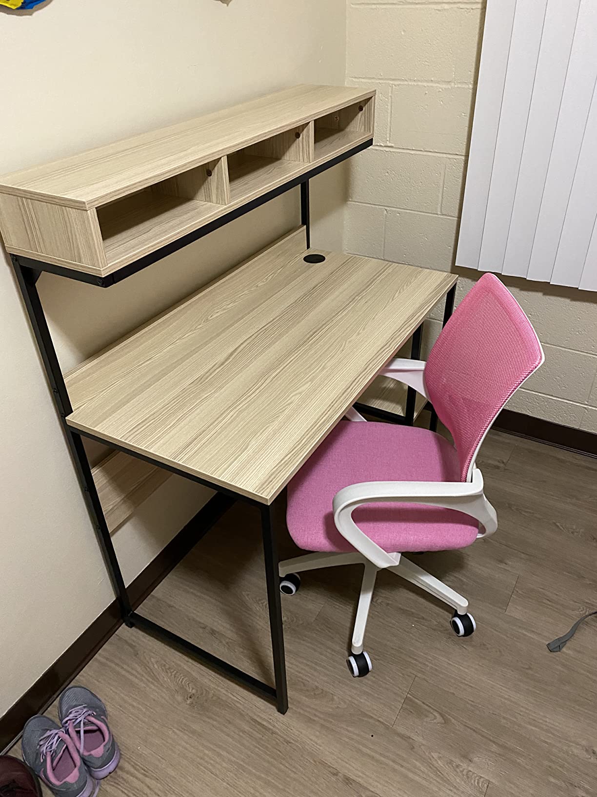 22/mo Finance VIPEK Computer Desk 42 Inch Study Writing Desk PC Laptop Table for Home Office