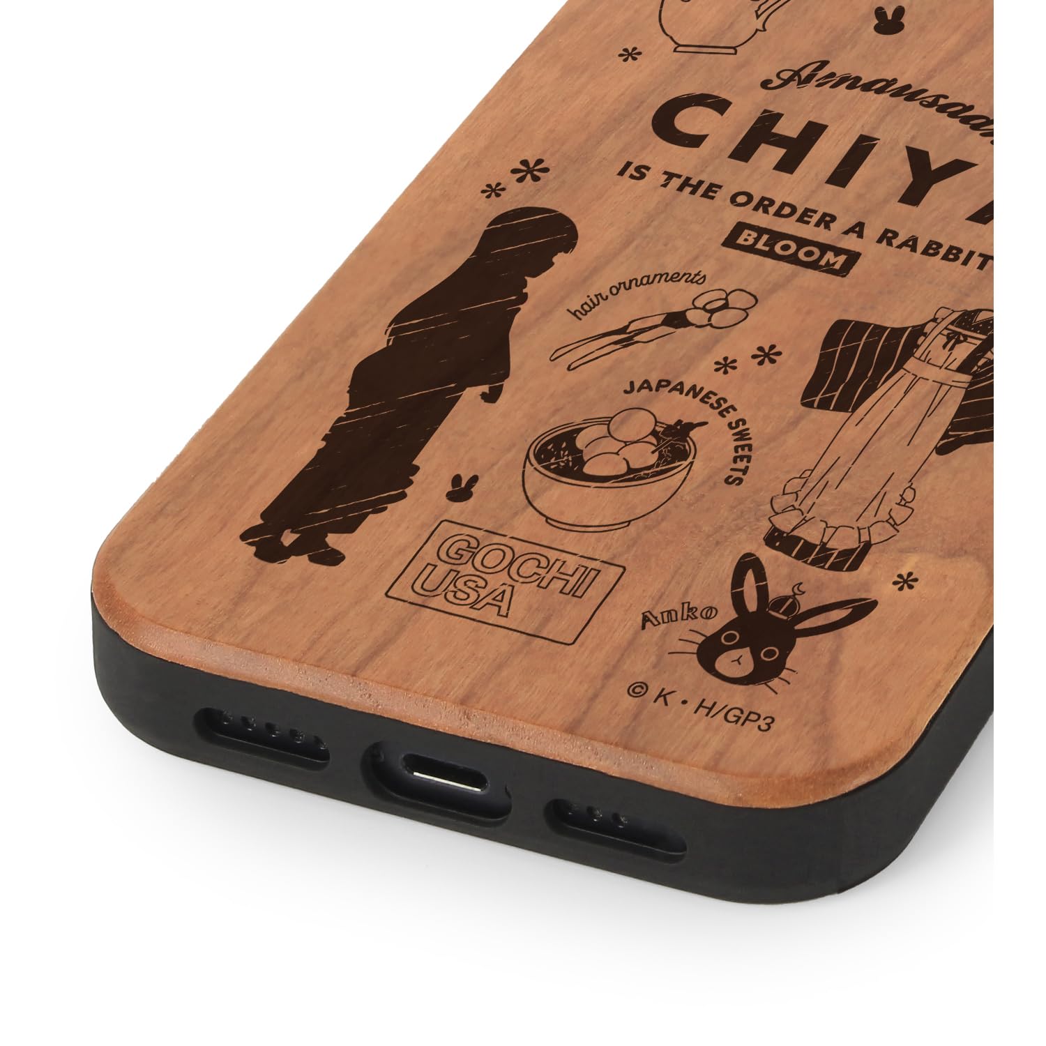 Amazon.co.jp: ご注文はうさぎですか? BLOOM 千夜 Ani Sketch ウッド