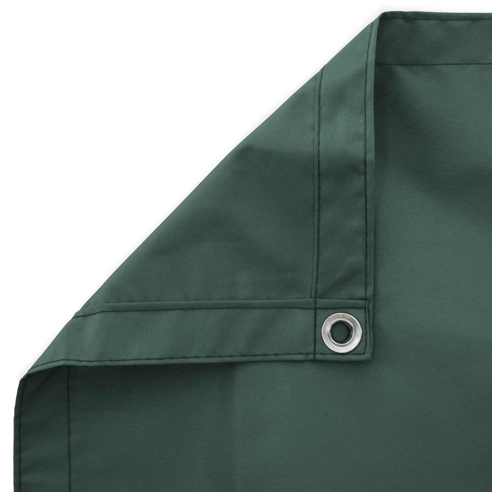 Telo Frangivista in Poliestere con PU per Balcone, Verde Scuro, 600 x 180 cm