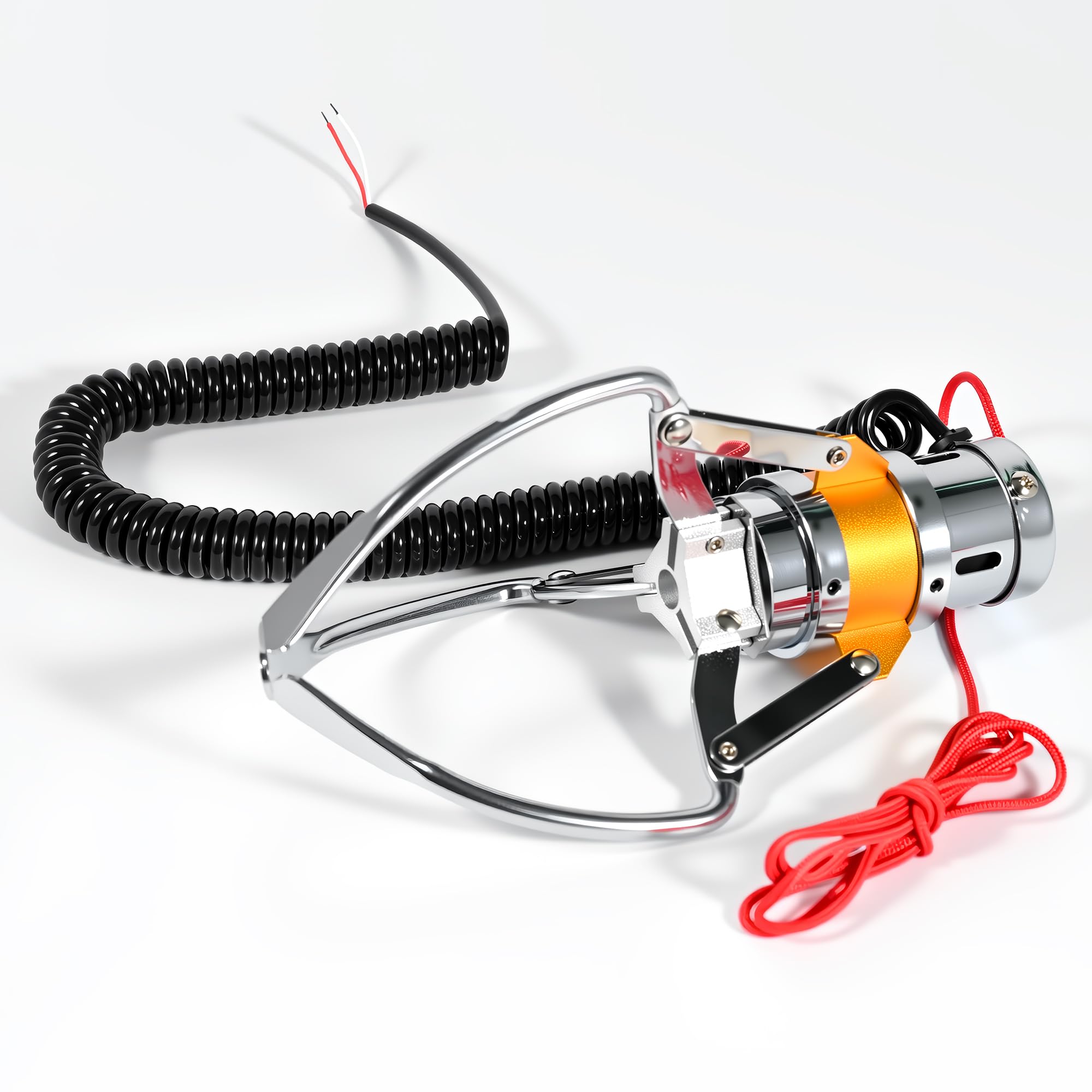 Crane Claw Machine Hand, Arcade Game Machine Claw, Unassembled Claw Arm Accessories with Coil, Doll Machine Spare Clamp Part, 6.3in Diameter