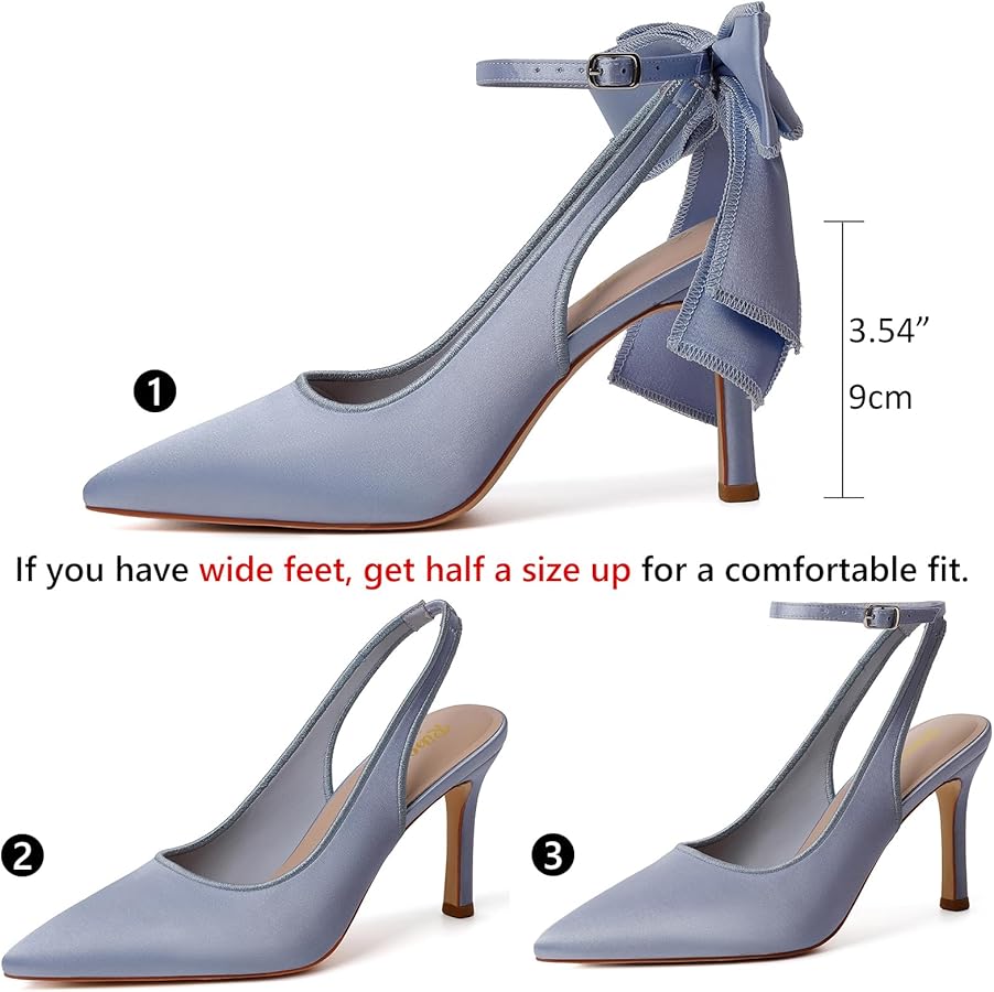 靴 OHGA SATIN RIBON PUMPS OHGA SATIN RIBON PUMPS