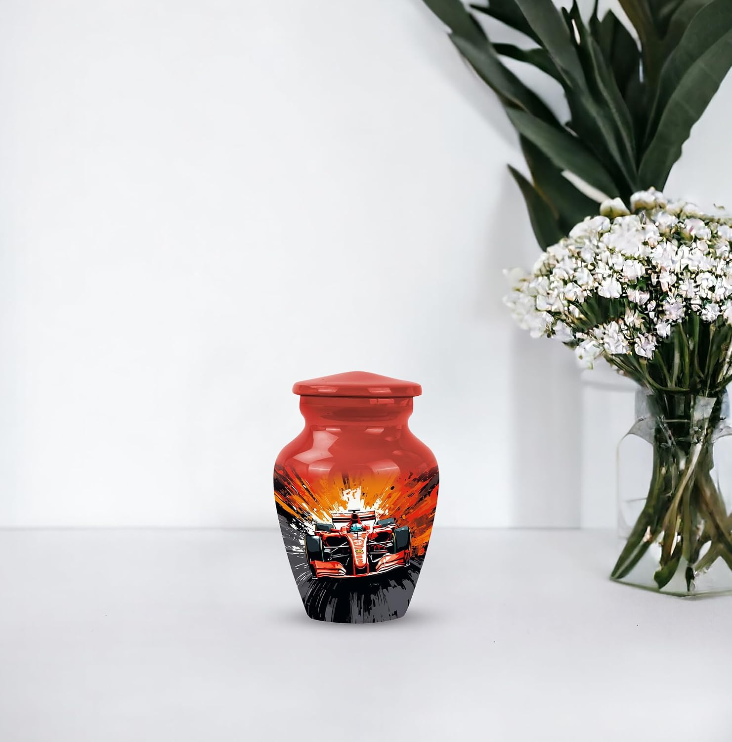 Urns for Ashes, Memorial Keepsake, Cremation Urns for Adult Ashes, Small Urns for Remains, Memorial Urns, Urn for Human Ashes Adult Male - 3" Set of 4