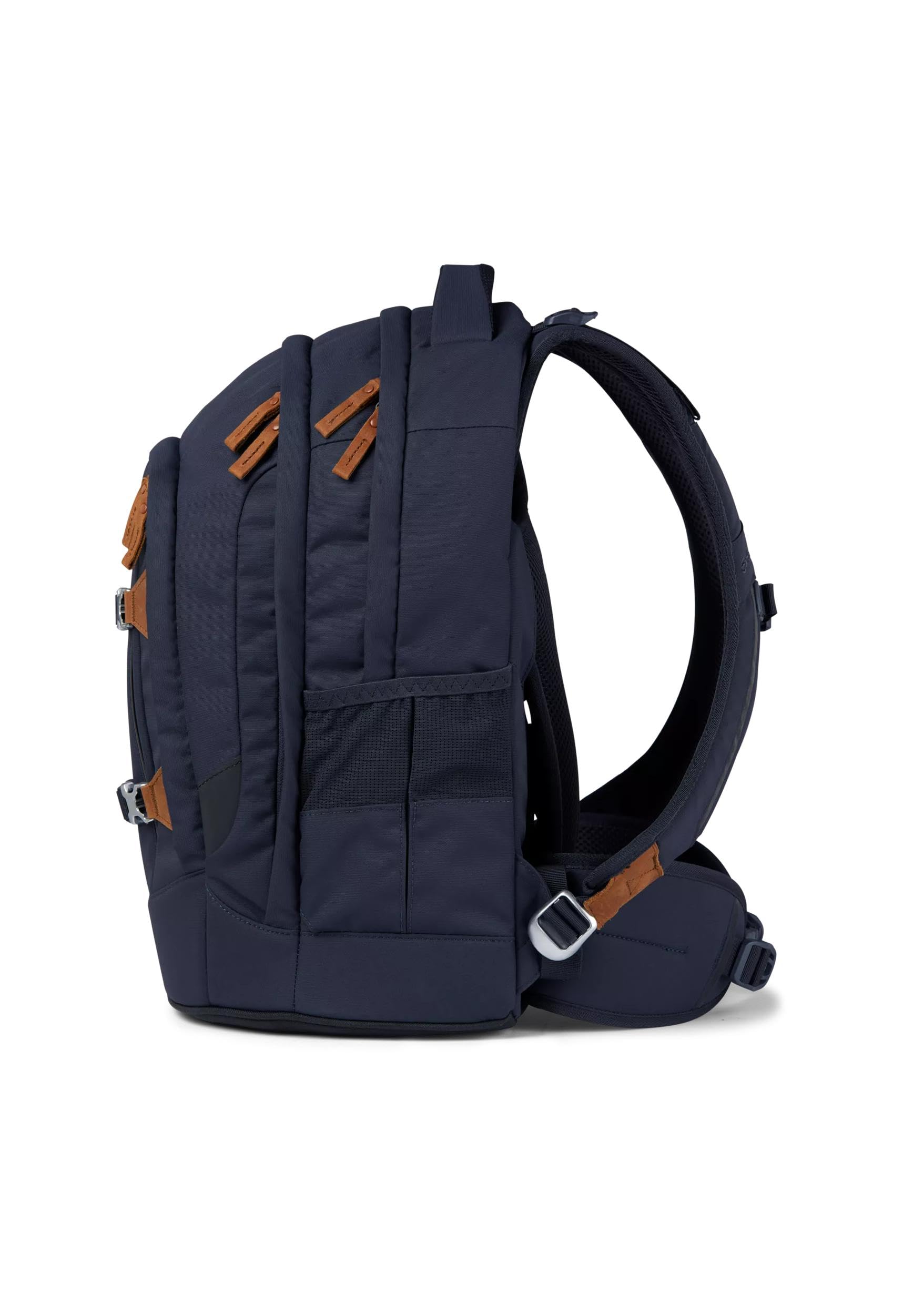 satch pack Schulrucksack Schulrucksack ab 5. Klasse ergonomisch 30L Stauraum standfest Organisationstalent Nordic Blue - Blau
