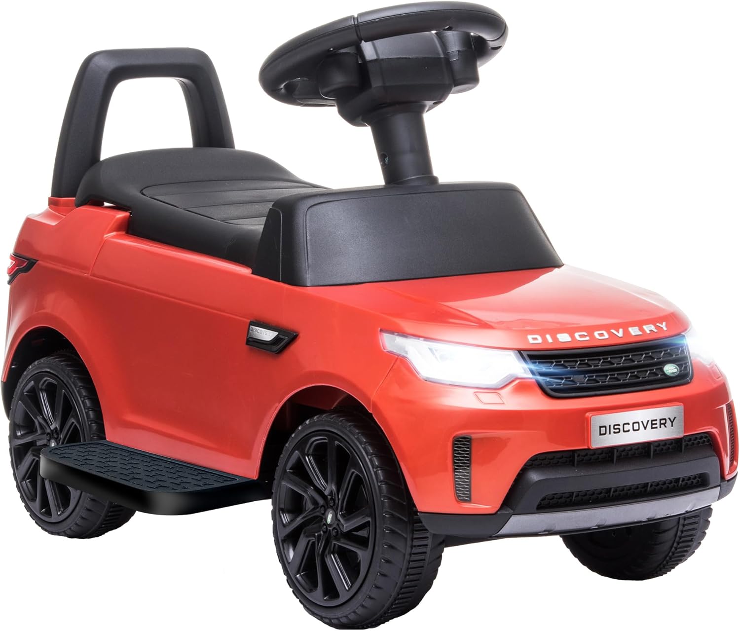 Amazon.com: Qaba Land Rover Licensed 6V Ride on Push Car, 2 in 1 ...