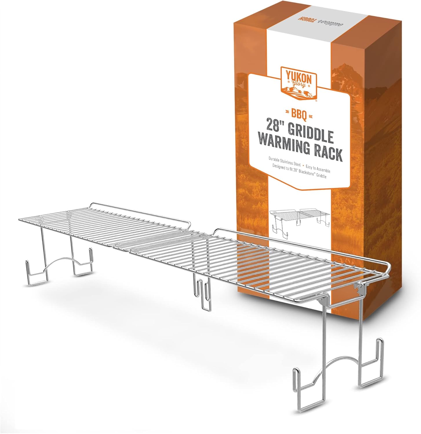 Yukon Glory Griddle Warming Rack Designed for Blackstone