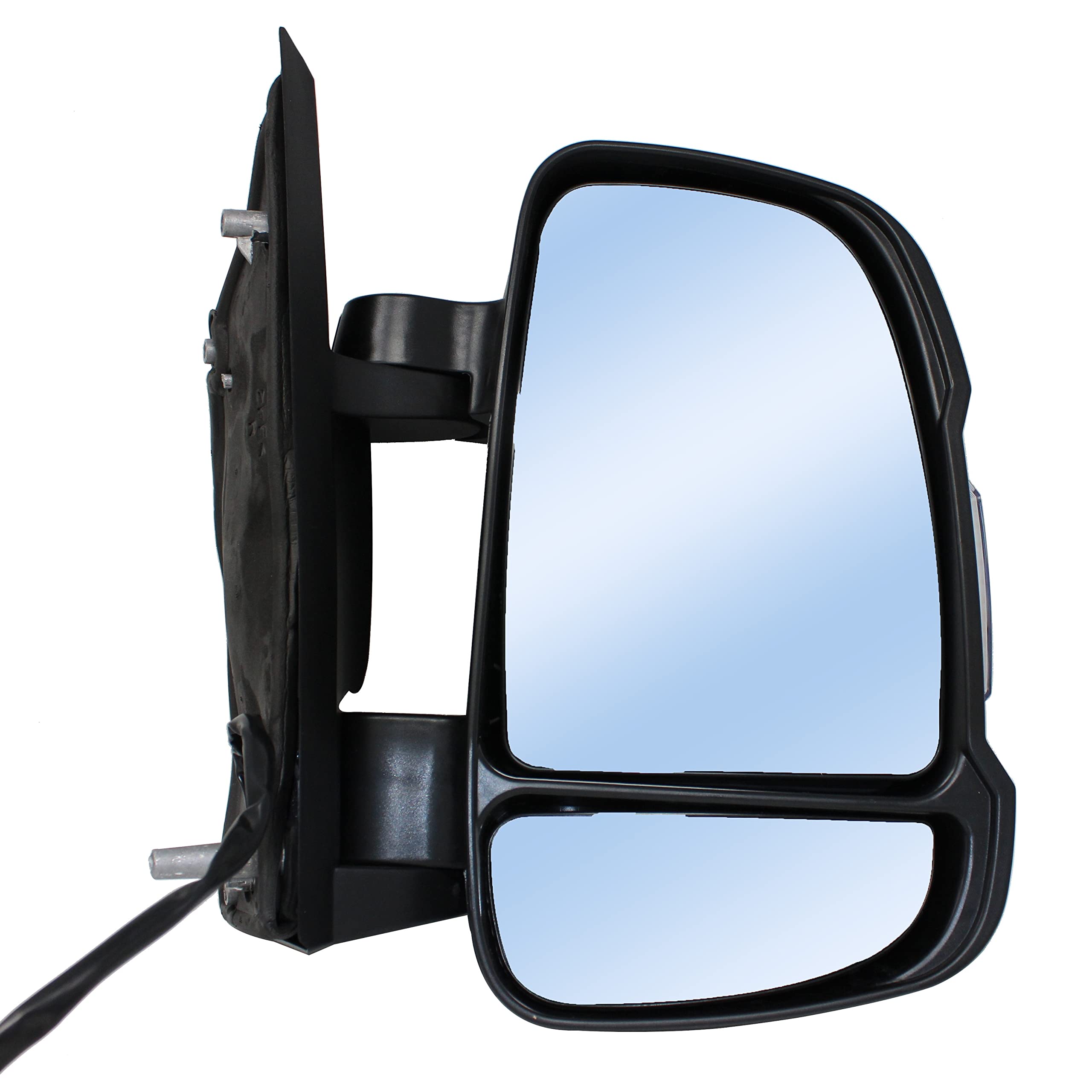 ESPEJO RETROVISOR COMPLETO DERECHO MANUAL BRAZO CORTO