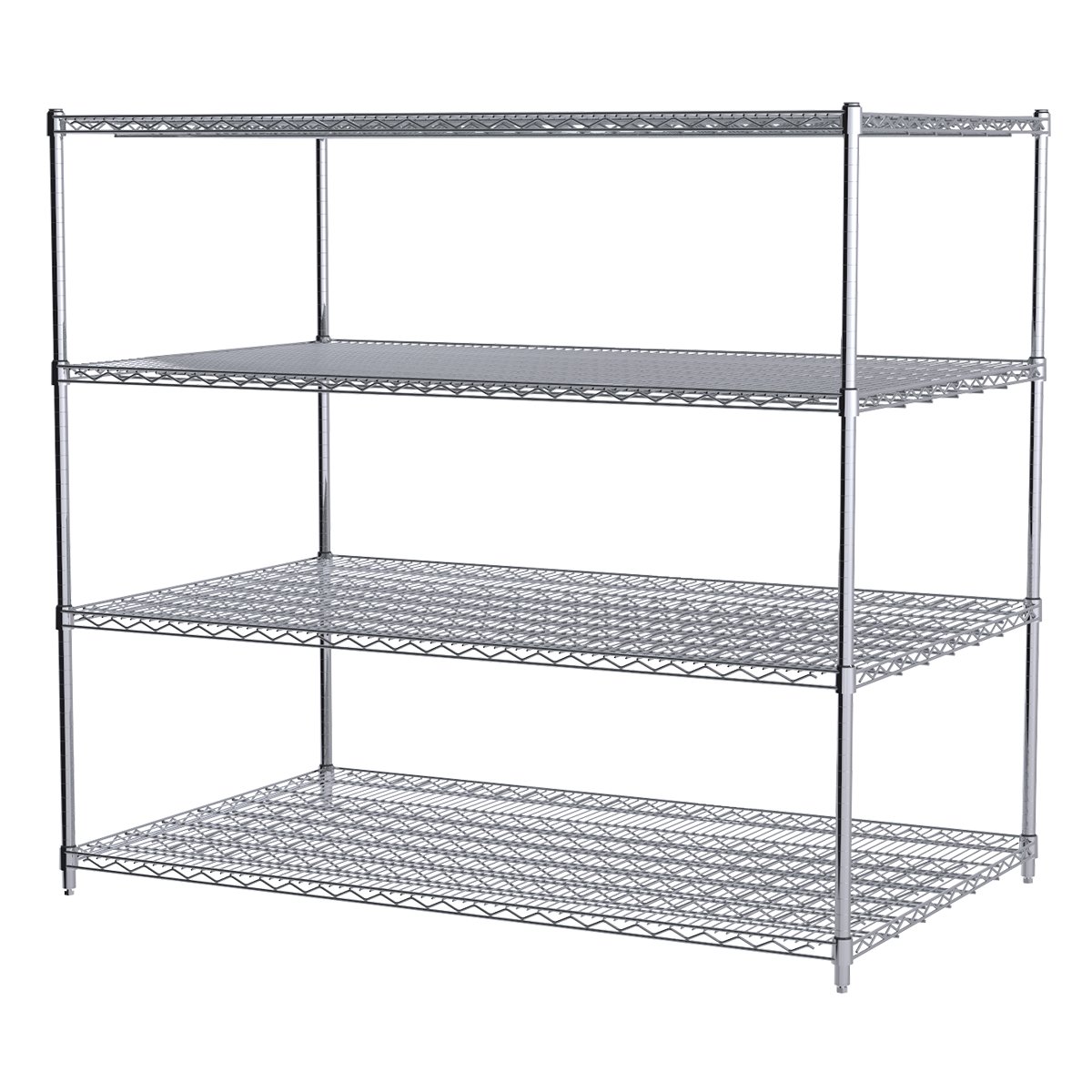 Akro-Mils Chrome Wire Shelving Uprights - 54 Inch -3