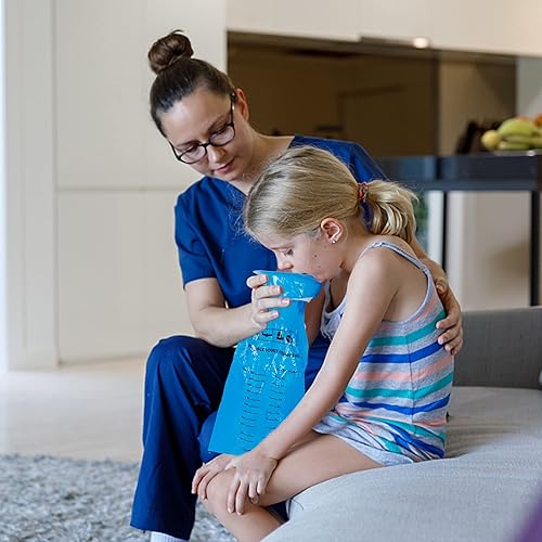 Miniatura 7 de Paquete de 24 bolsas de Emesis, bolsas desechables para vómitos, bolsa para enfermedad de aviones y automóviles, bolsas para náuseas para viajes