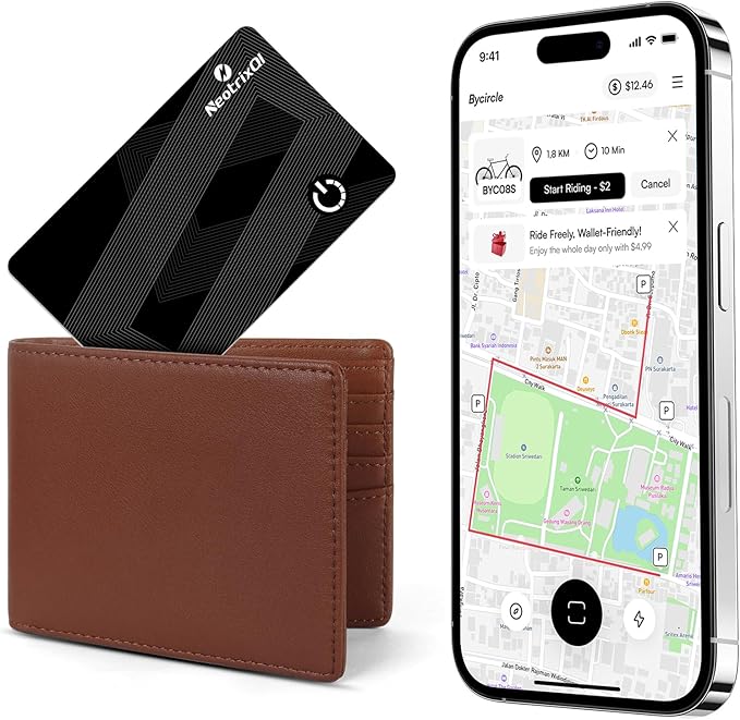 Amazon.co.jp: NeotrixQI 紛失防止タグ エアタグ カード 忘れ物防止 スマートトラッカー IOS端末のみ スマホ/財布 ...