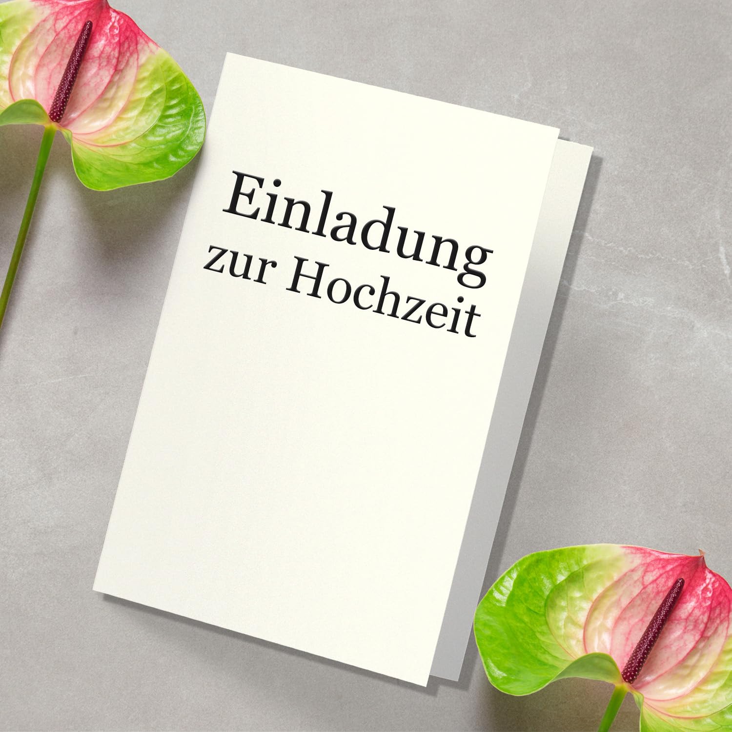 Tarjetas plegables de Gesamtparent, multicolores, tamaño DIN A5, color 22-Naturweiß 400 Karten