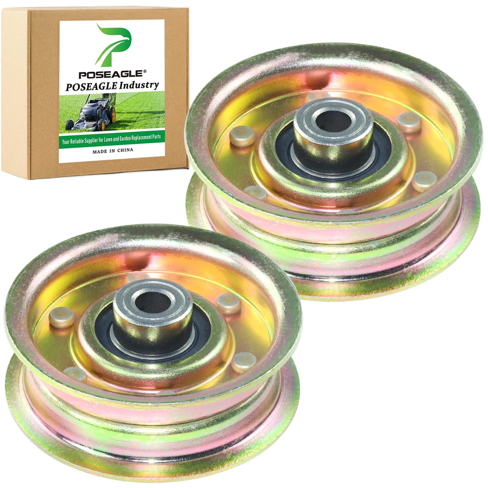 Amazon.com : POSEAGLE 2 Pack 1-633167 Pulley Replaces 633167, 1