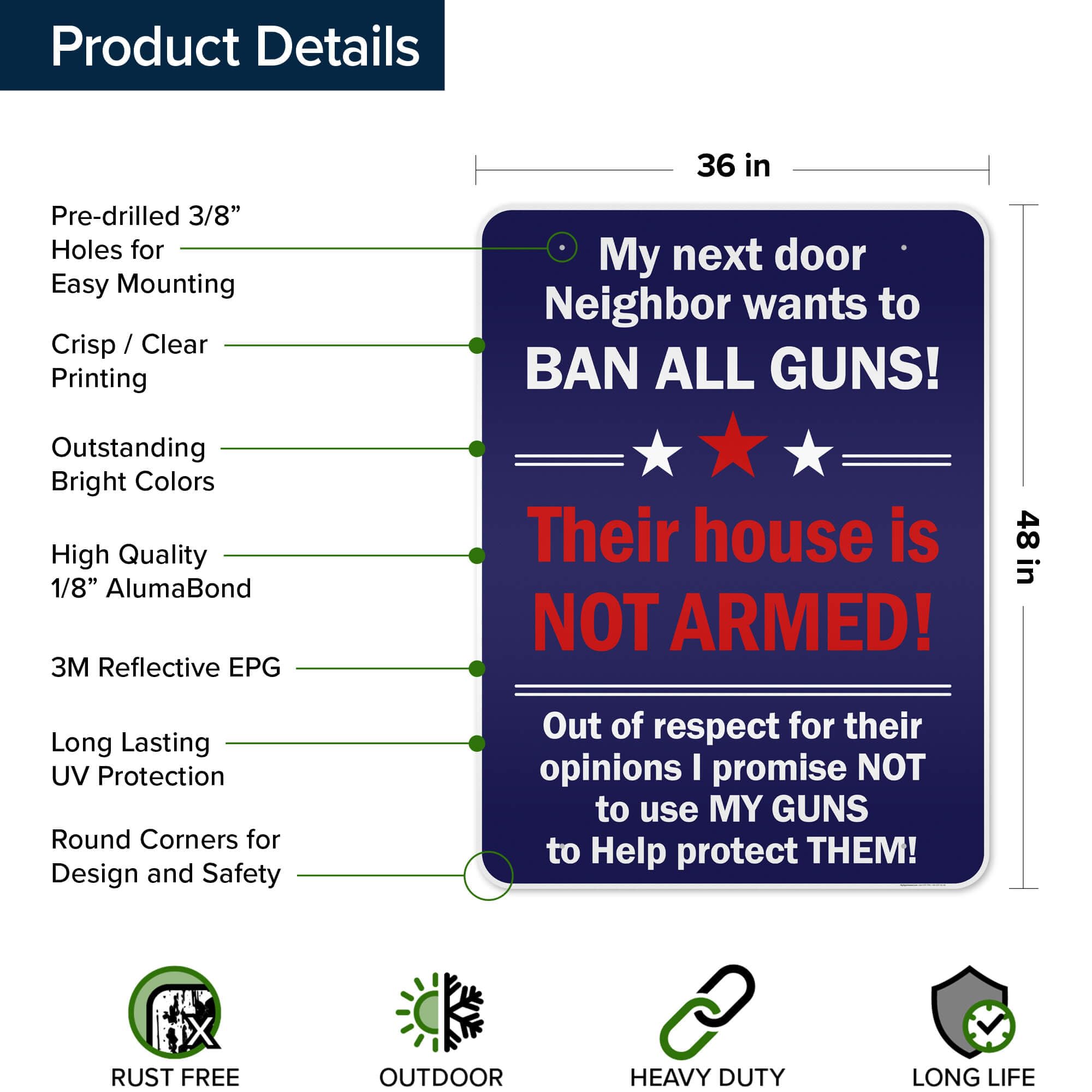 Amazon.com : My Next Door Neighbor Wants to Ban All Guns! This