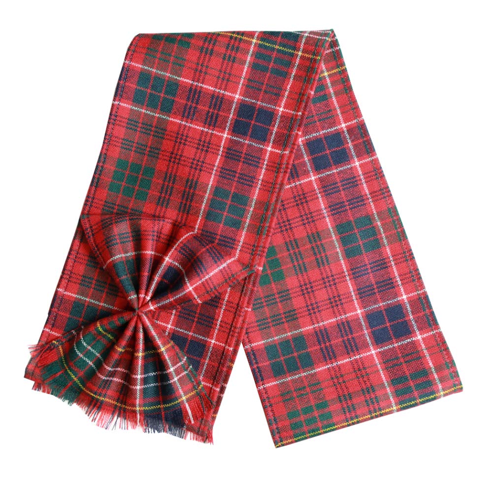 Ingles Buchan Wool Lumsden Tartan Minisash Mini Sash with Rosette