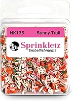 Vista 59 de Buttons Galore Sprinkletz - Piezas de arcilla polimérica para bricolaje, adornos de manualidades, 1.500 onzas, primavera y verano (pelota de juego)