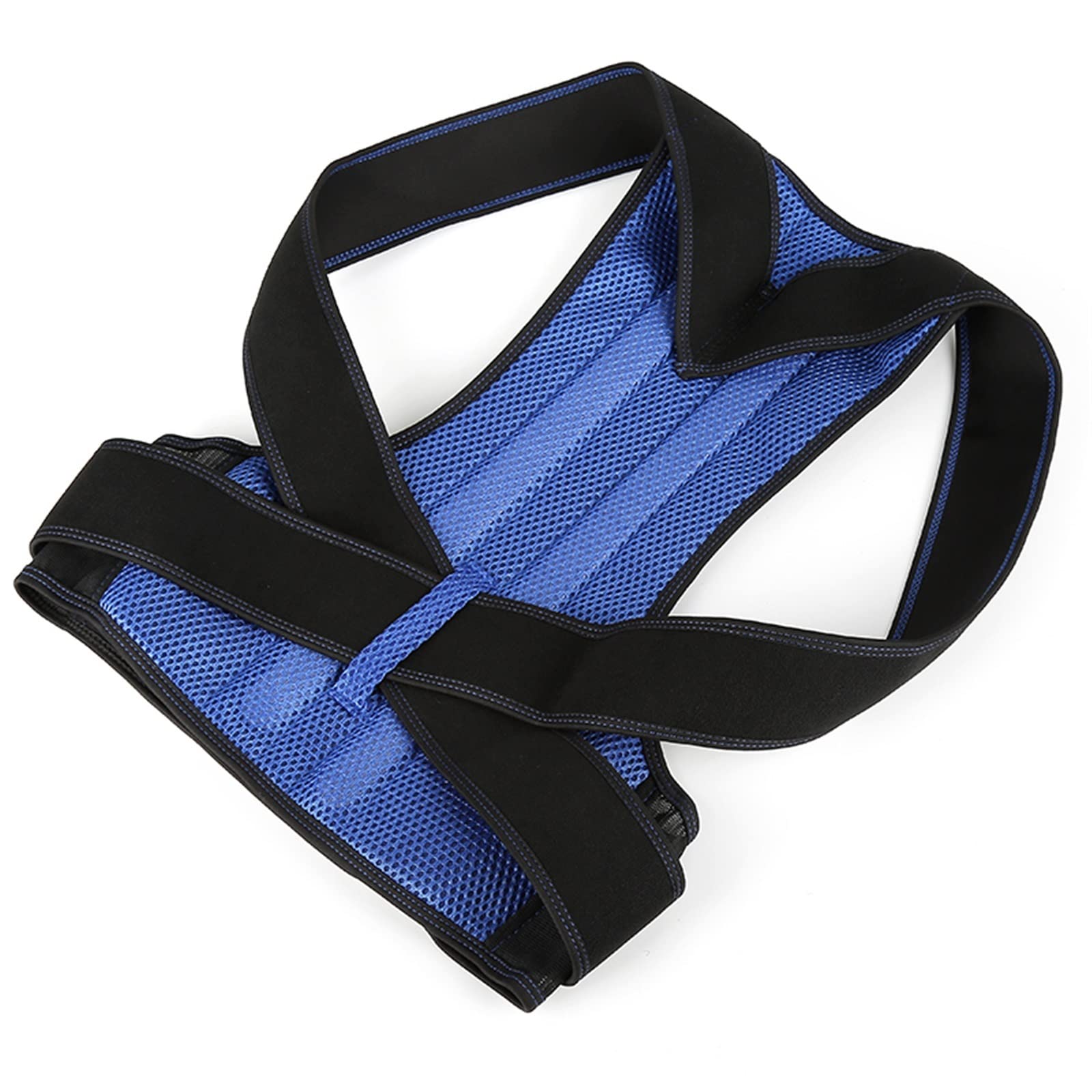 Corrector Posterior Postura magnética Corrector Atrás Ajustable Ajuste de la clavícula Linterización de Hombro Deje de encordar la Salud y relajación de los Hombres S-3XL ui