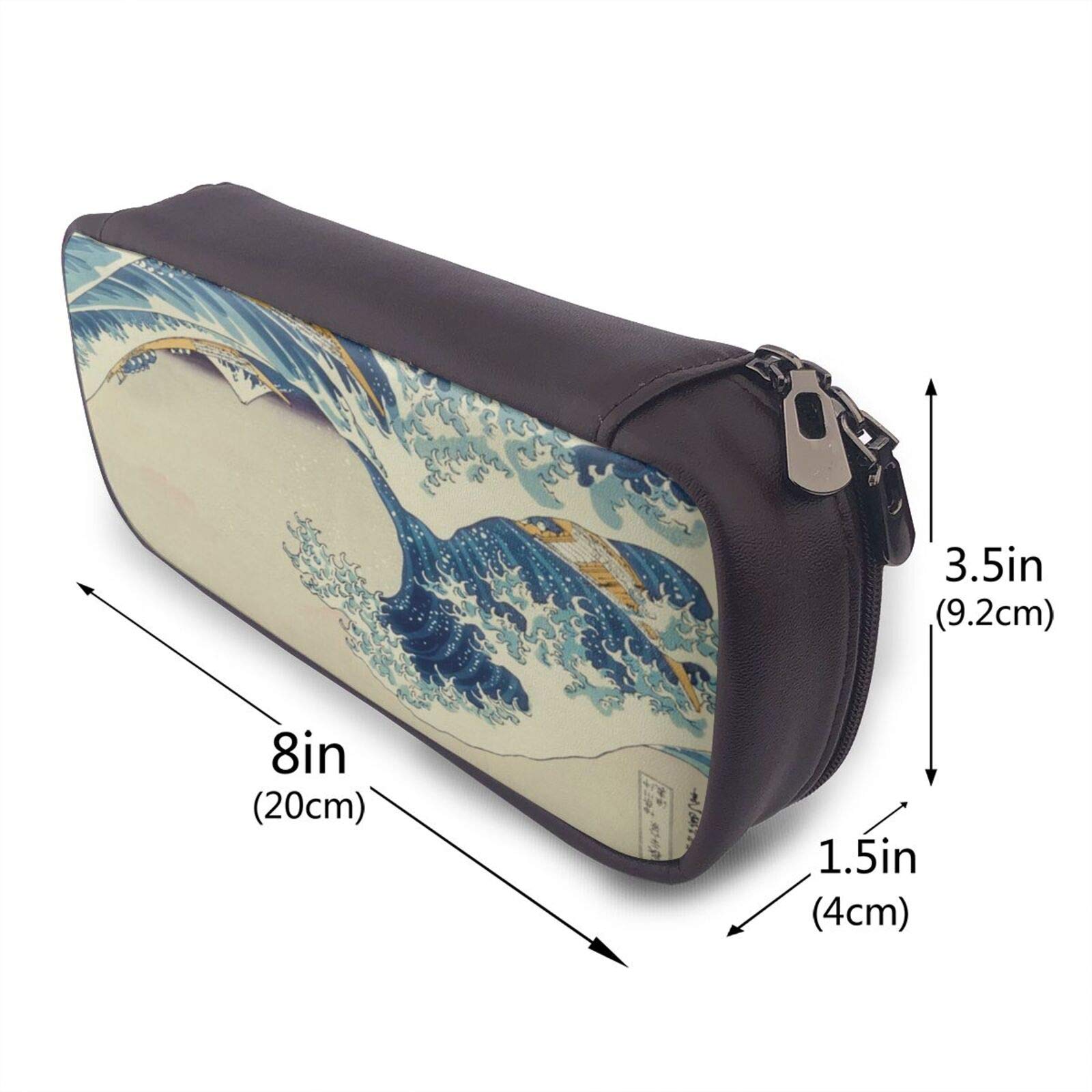Amazon | 葛飾北斎 『神奈川沖浪裏(浮世絵)』 ペンケース 筆箱 大容量