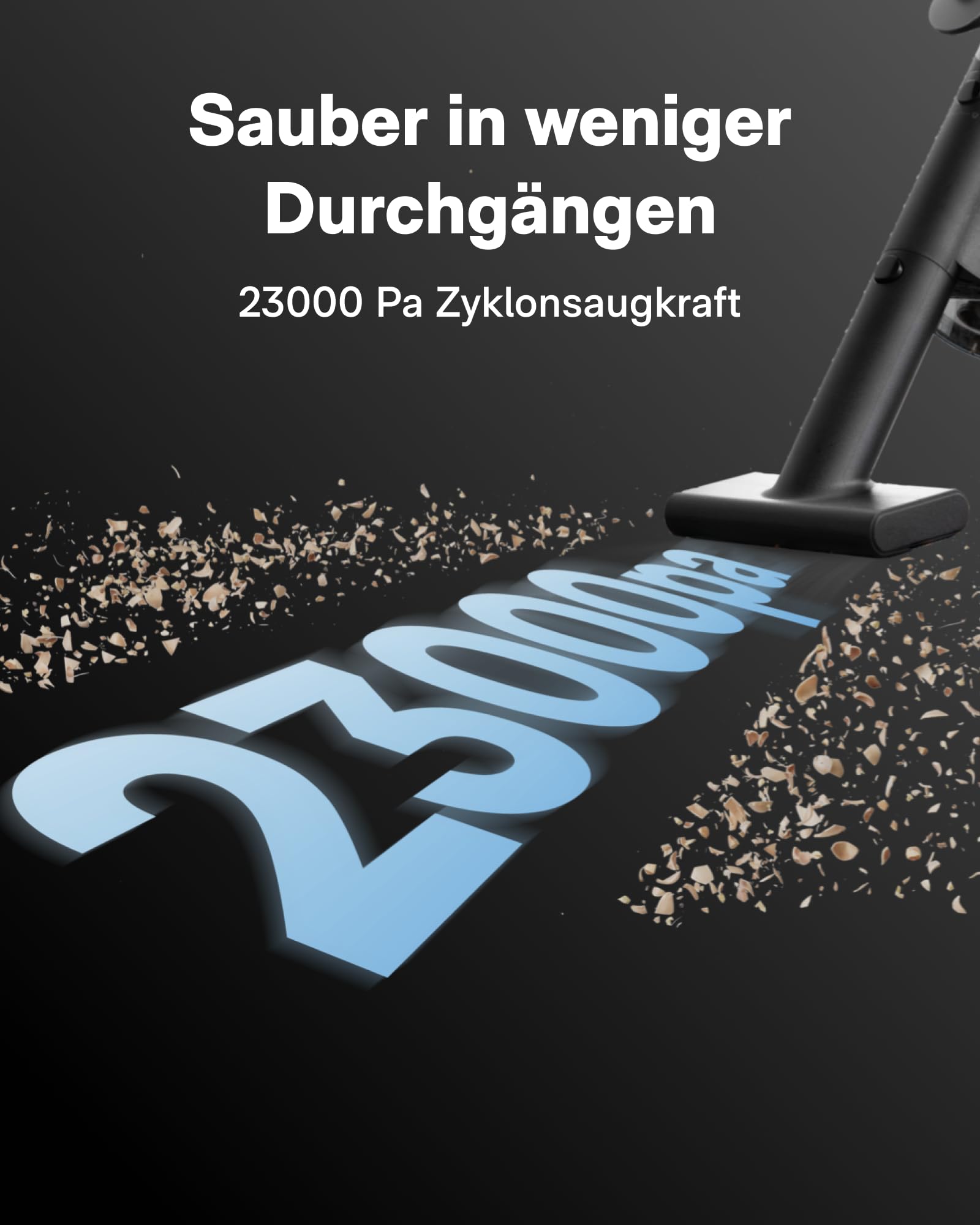 HOTO BlowVac™ Handstaubsauger Akku, 23000Pa Starke Leistung, 3 Saugstufen | Kabelloser Autostaubsauger für Auto, Schreibtisch, Boot, Haushalt Tierhaare, Teppich, Mit Gebläse & Luftgebläsepumpe