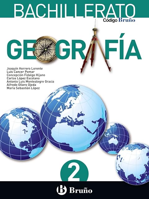 Portada de Código Bruño Geografía 2 Bachillerato