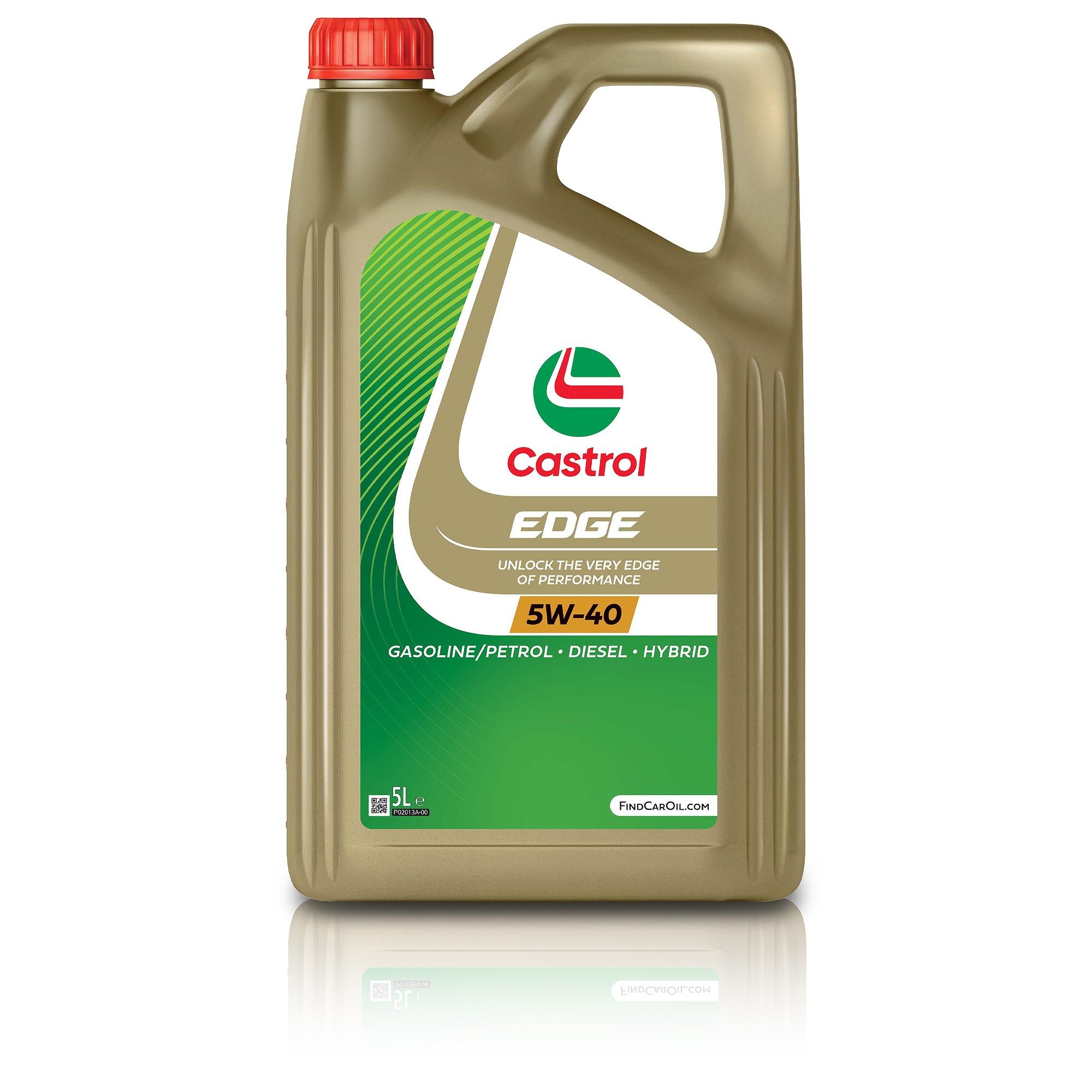 1x Ölwechsel Set - MANN ÖLFILTER + 5 L CASTROL EDGE FST 5W-40