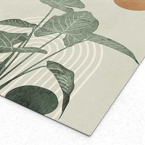 Miniatura 5 de Juego de 3 arte de pared bohemio verde salvia, decoración de pared moderna de mediados de siglo, 11 x 14 pulgadas, sin marco, impresiones