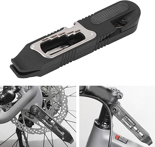 Miniatura 4 de Ratchet Wrench and Tire Lever Kit,Portable Bike Repair Tool Kit Bike Multitool Cycling Tool Kit for Bike Enthusiasts and Professional Repairers