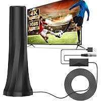 Antenna Tv Interna 2026 Nuova con Amplificatore Integrato ad Alta Potenza | Copertura