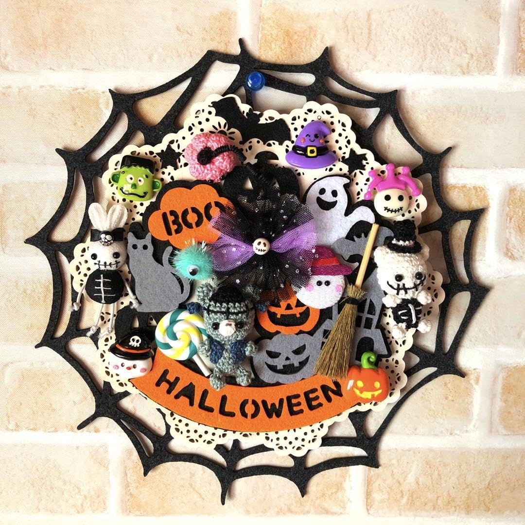 編みぐるみHalloween 壁飾り