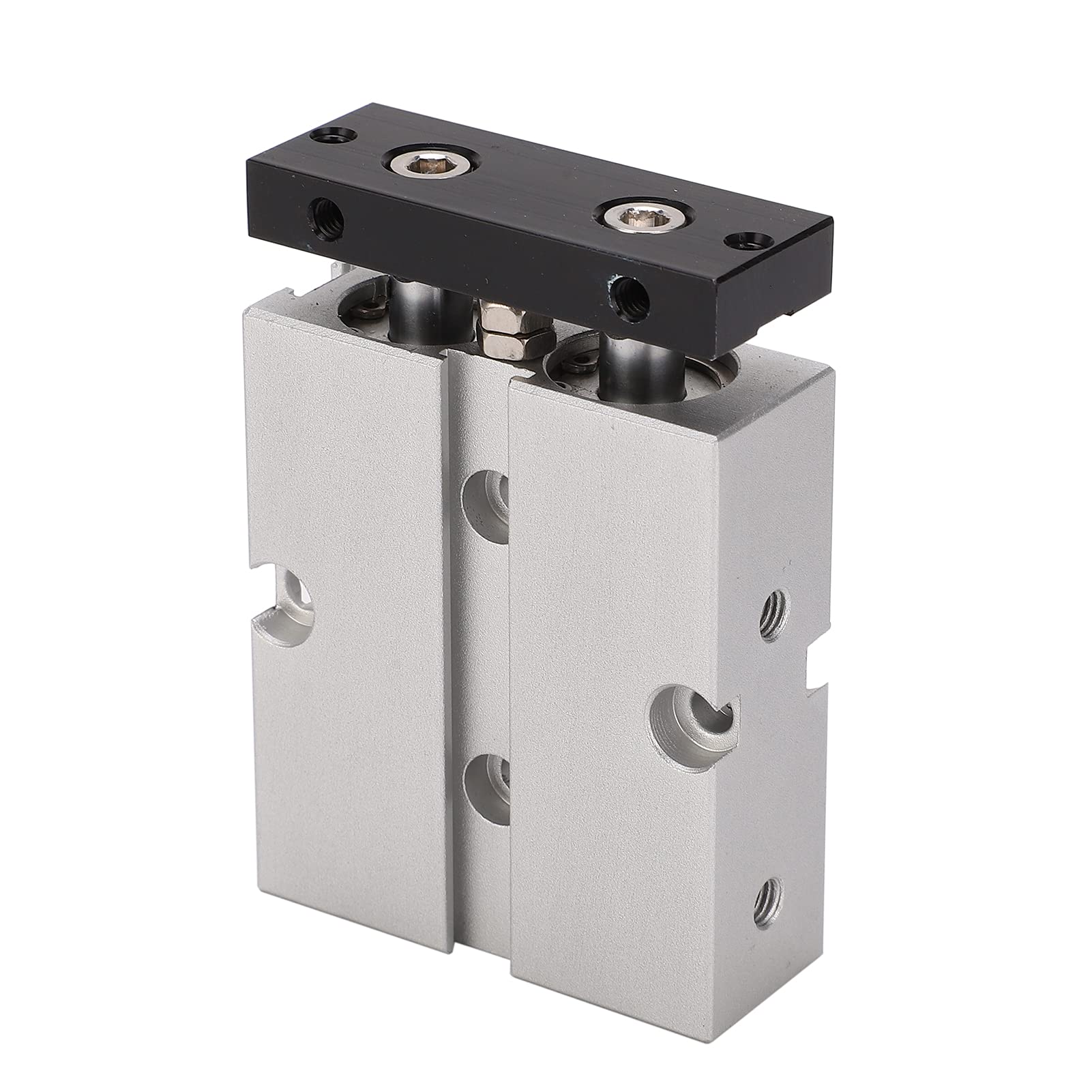 TOPINCN Air Cylinder Pneumatic Cylinder Double Acting Rustproof Aluminum Alloy TN16 0.1-0.9MPa 10-200mm(TN16X10-S)