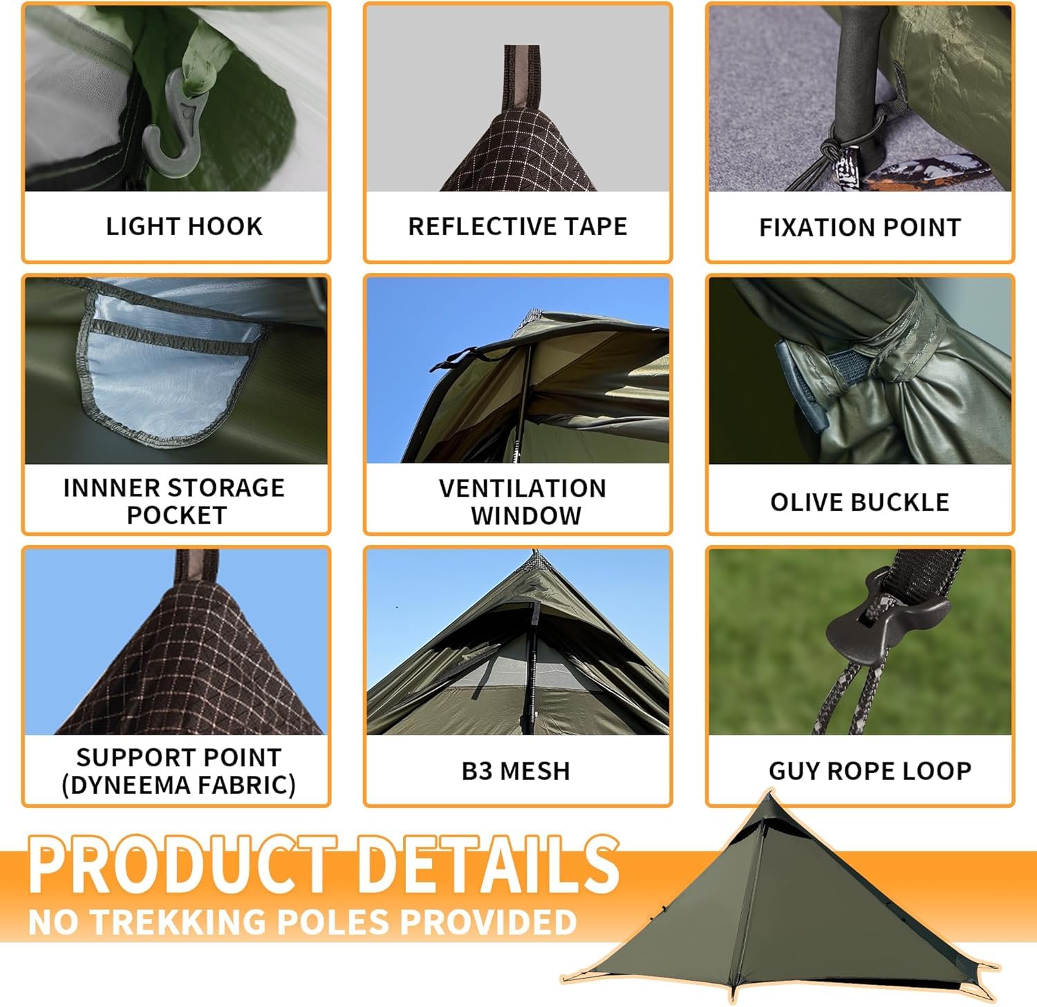 tent point Amazon.com: TENPLAY Ultralight Tent,1 Person,Backpacking Camping Tent,Trekking Pole Tent,4-Season,Lightweight,Nylon,Waterproof 5000mm,Compact,Easy Setup,Portable,Shelter for Camping,Hiking,Climbing.(Green). : Sports & Outdoors COLOR:Bronze Bimini Boot & Sonnensegel: MODEL:Razor grade galvanized steel