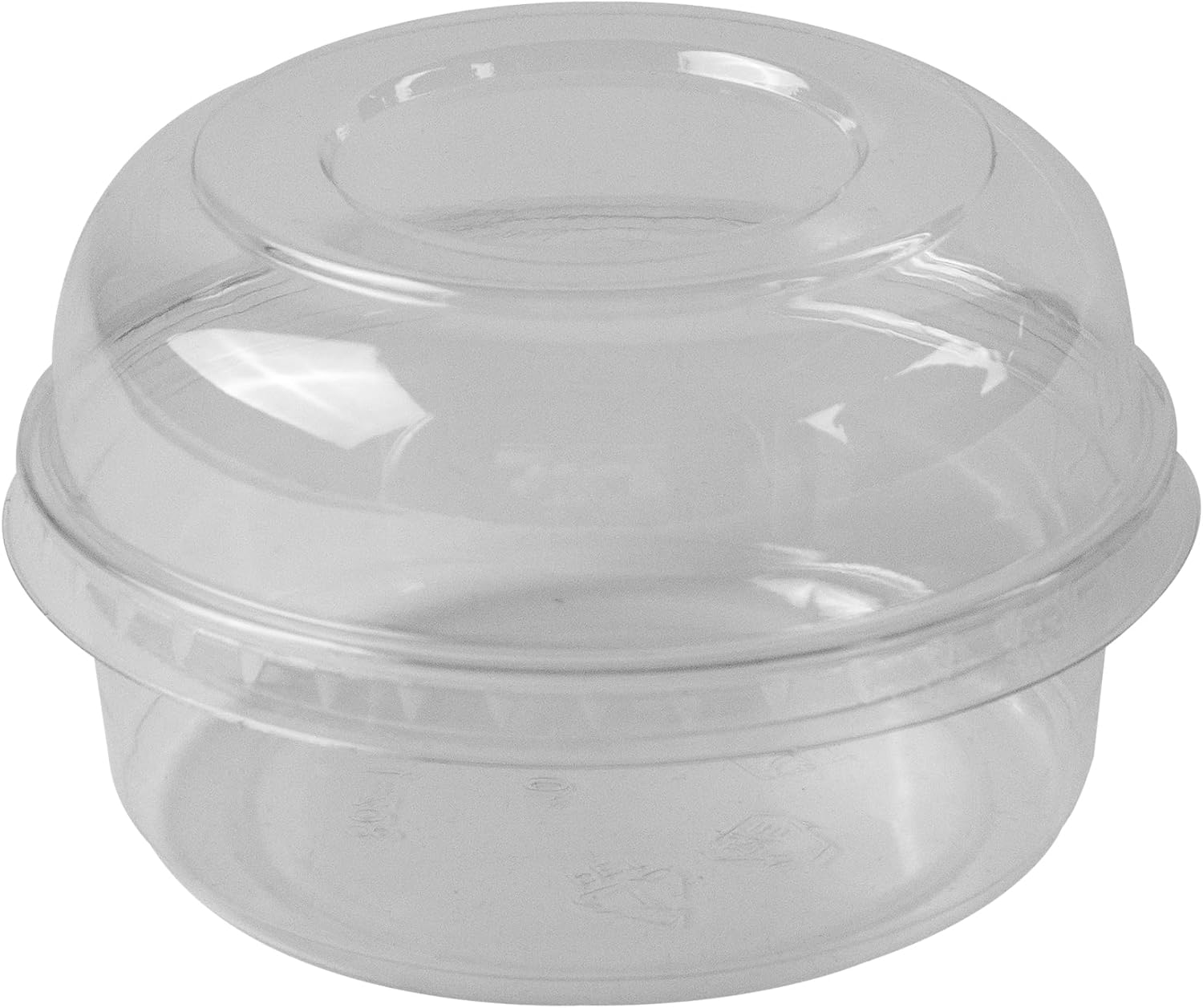 Nemaronnml [50 Pack] 8oz Clear Plastic Cups with Lids(No